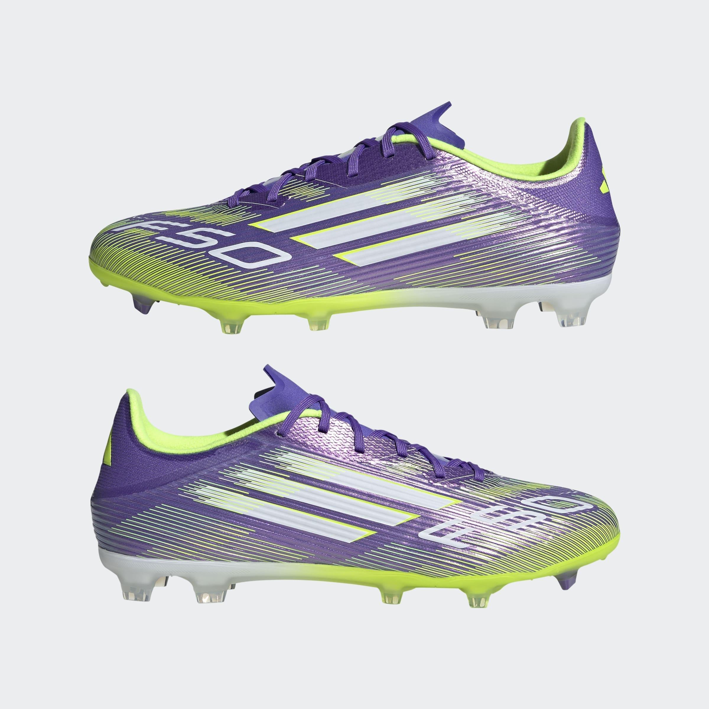 Unisex F50 League Firm/Multi-Ground Boots, Purple, A901_ONE, large image number 8