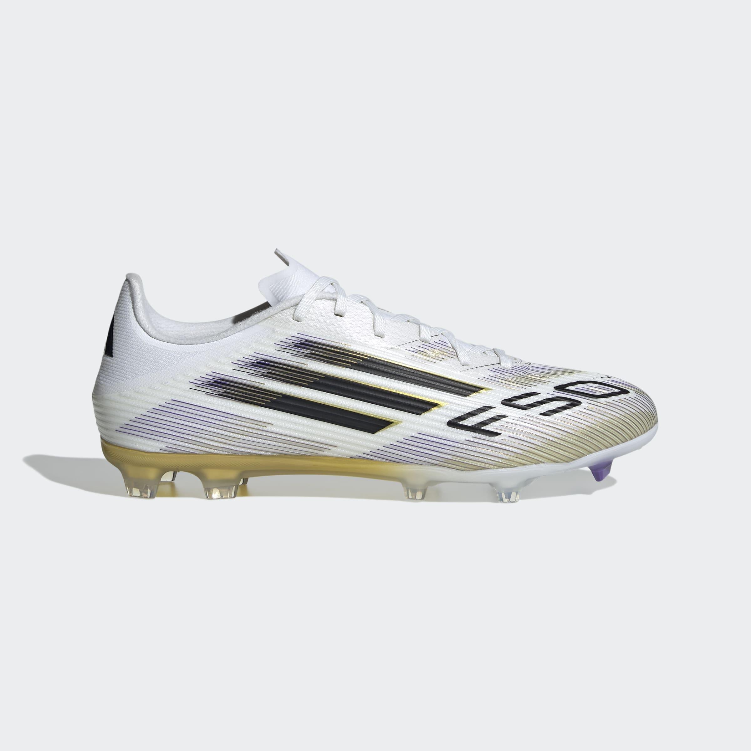 Unisex F50 League Firm/Multi-Ground Boots, White