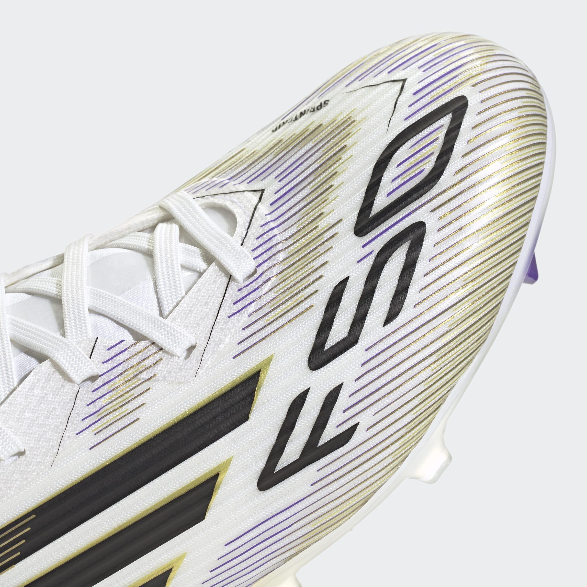 Unisex F50 League Firm/Multi-Ground Boots, White, A901_ONE, large image number 5