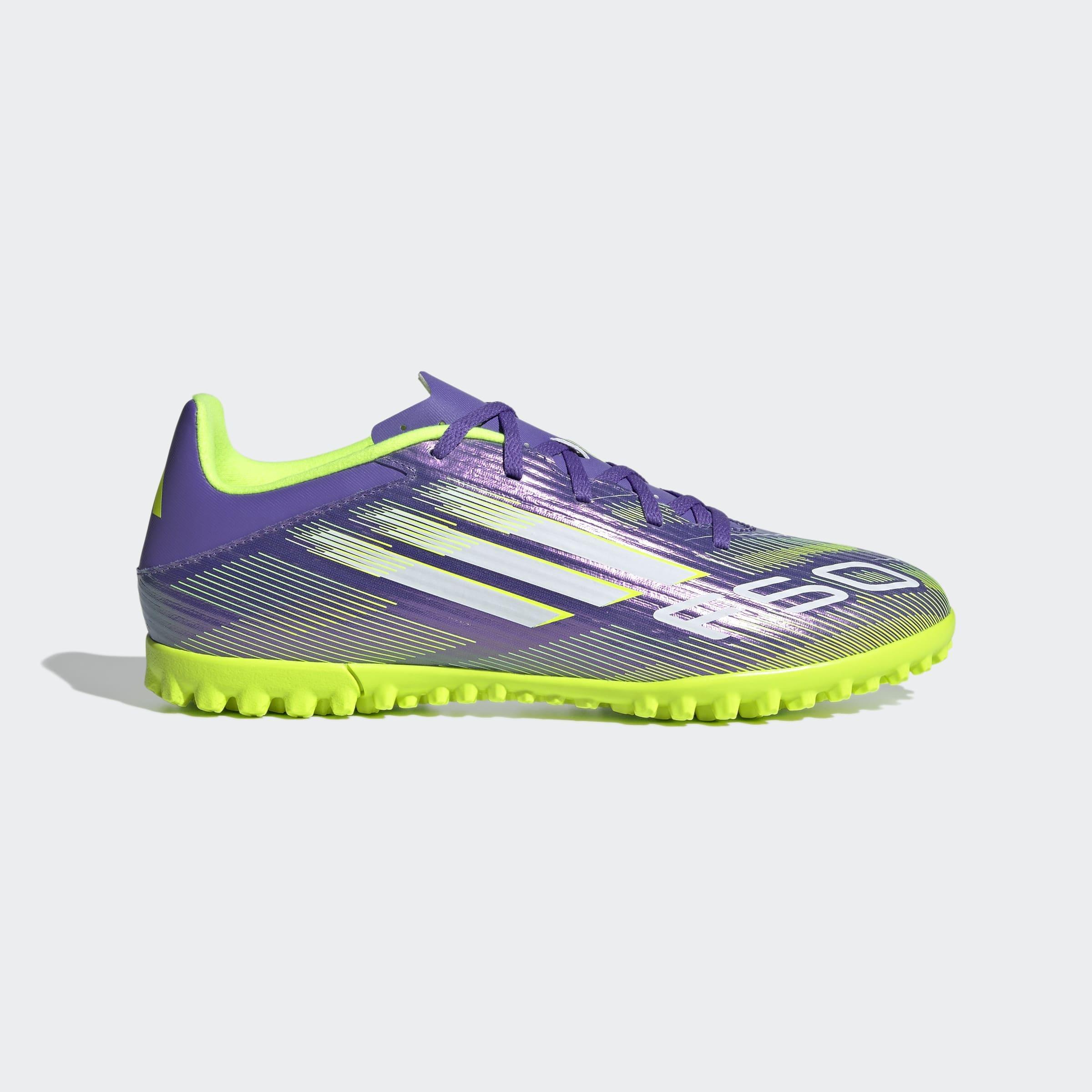 Unisex F50 Club Turf Boots, Purple, A901_ONE, large image number 0