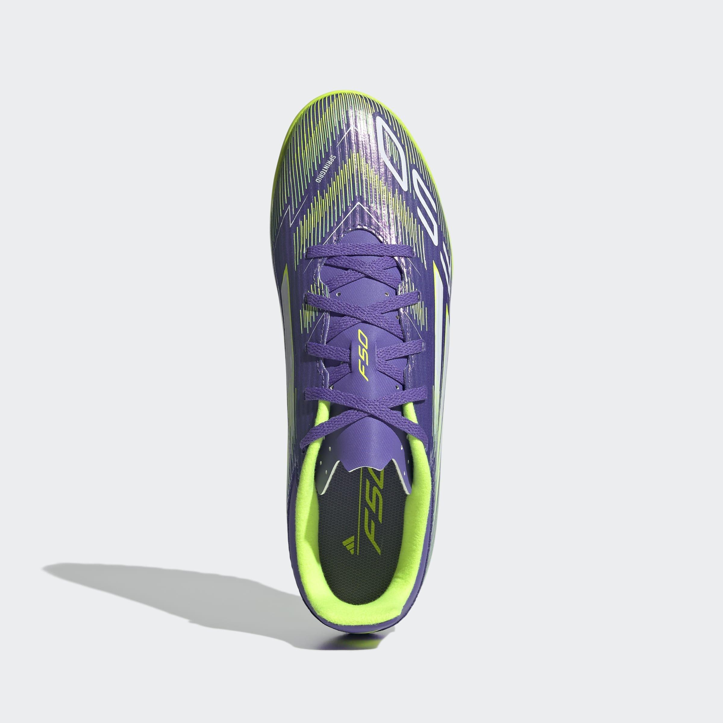 Unisex F50 Club Turf Boots, Purple, A901_ONE, large image number 1