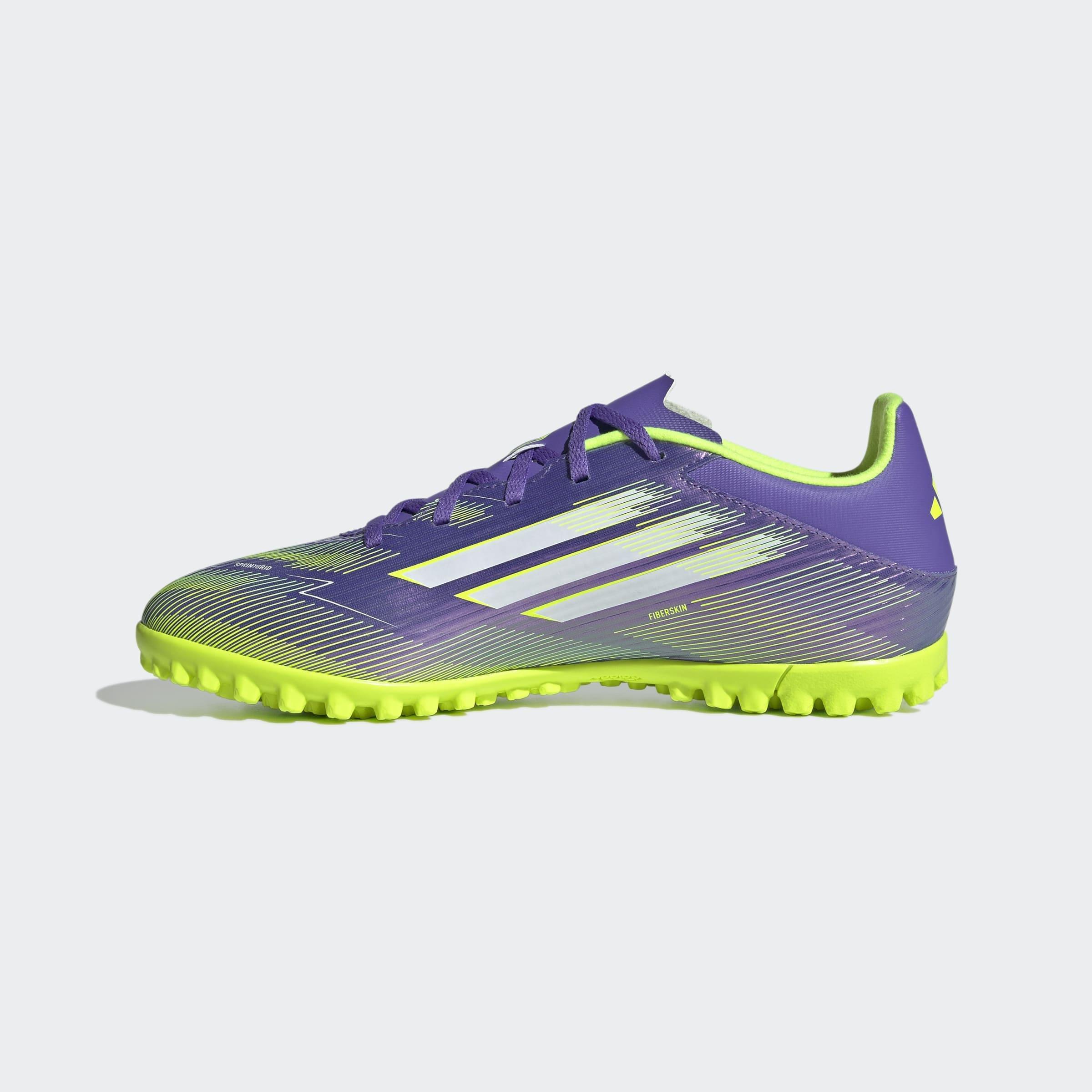 Unisex F50 Club Turf Boots, Purple, A901_ONE, large image number 6