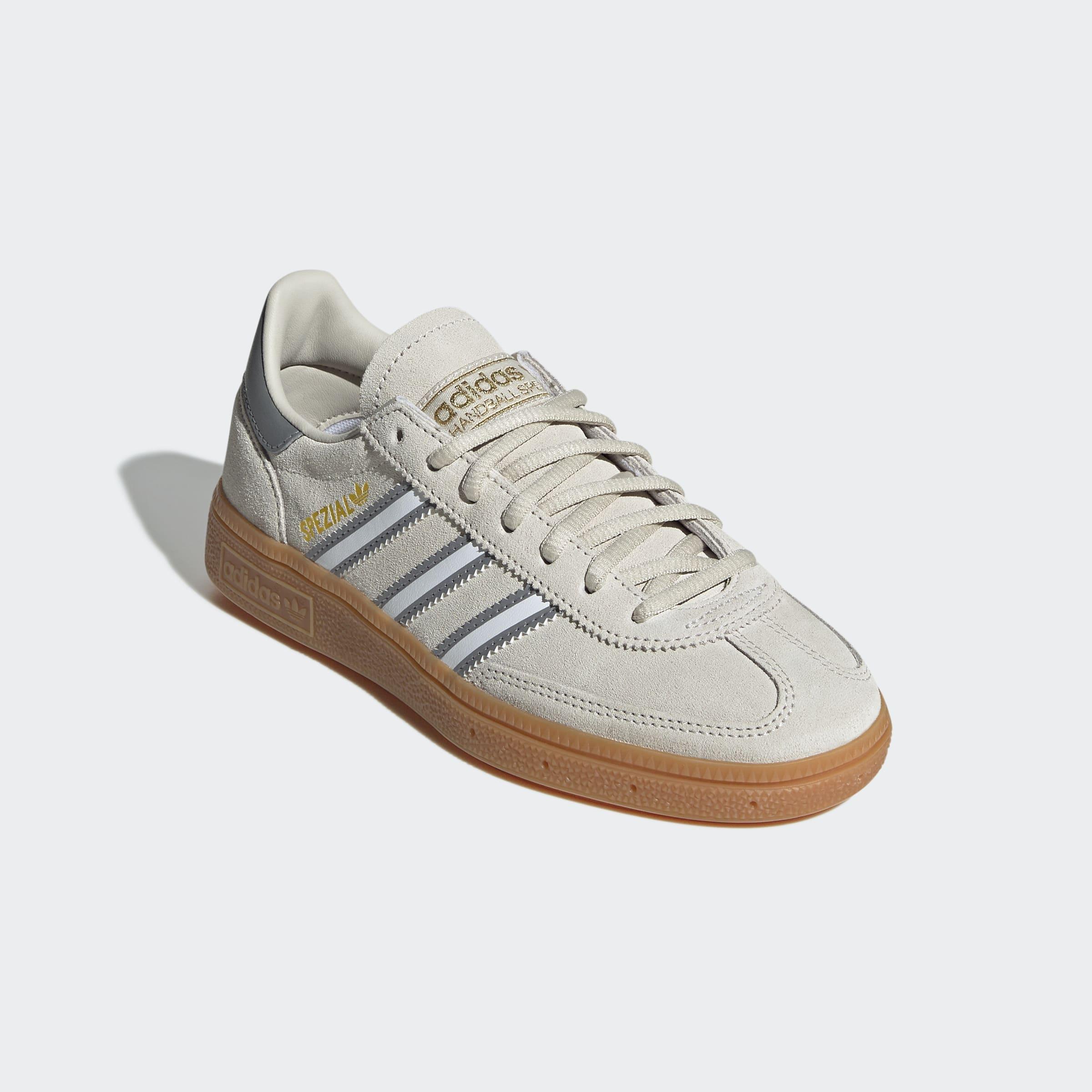 Kids Unisex Handball Spezial Shoes, Beige, A901_ONE, large image number 3