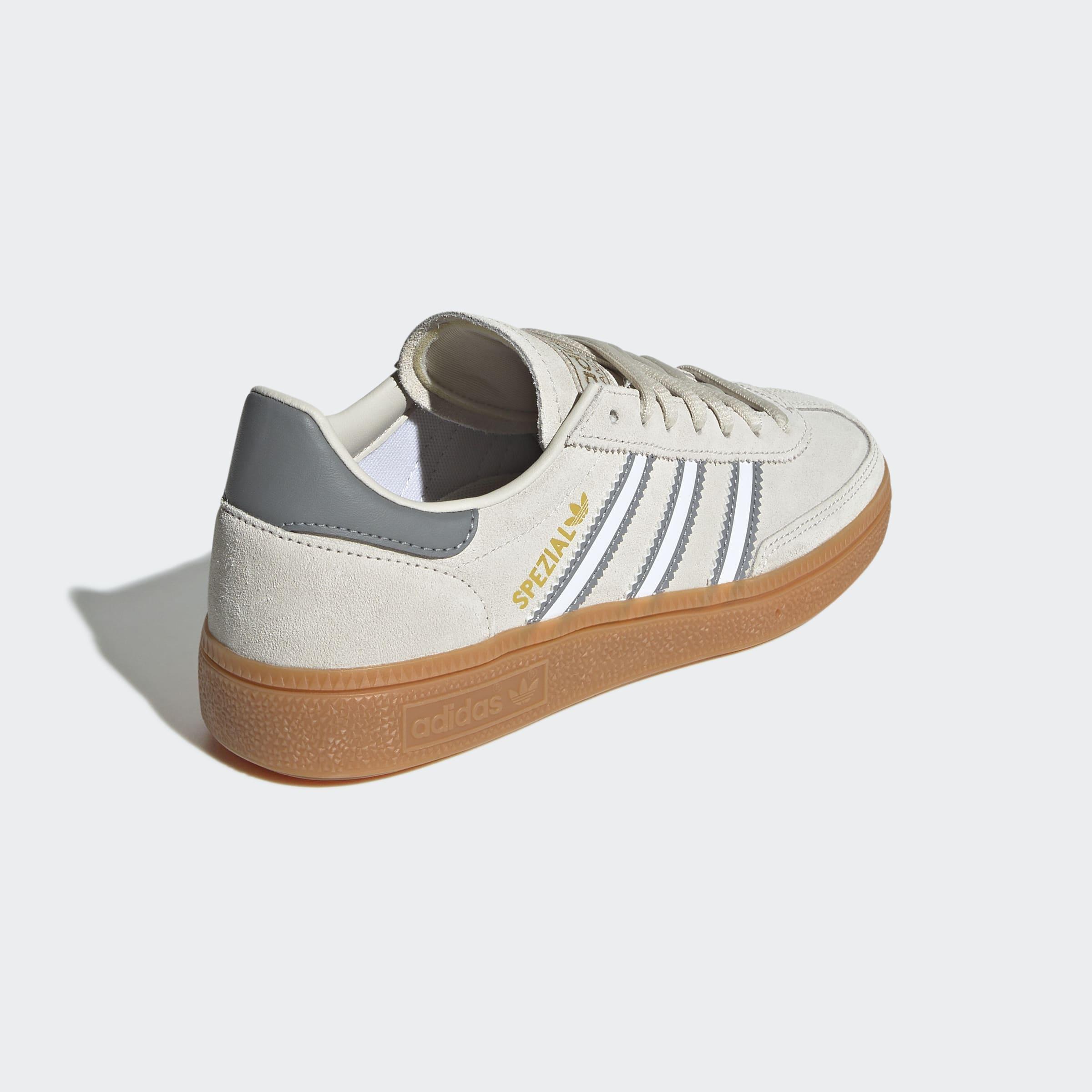 Kids Unisex Handball Spezial Shoes, Beige, A901_ONE, large image number 4