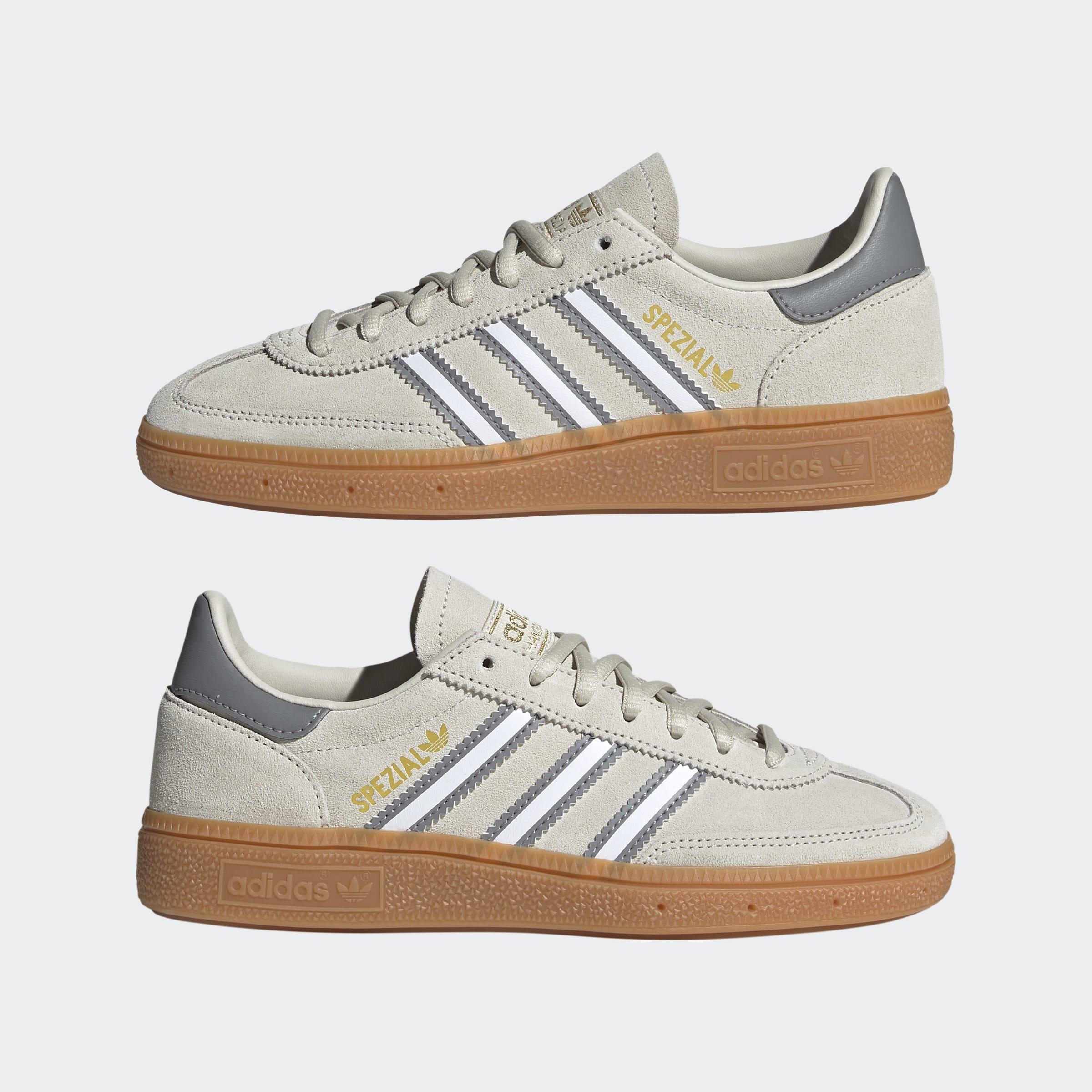 Kids Unisex Handball Spezial Shoes, Beige, A901_ONE, large image number 8