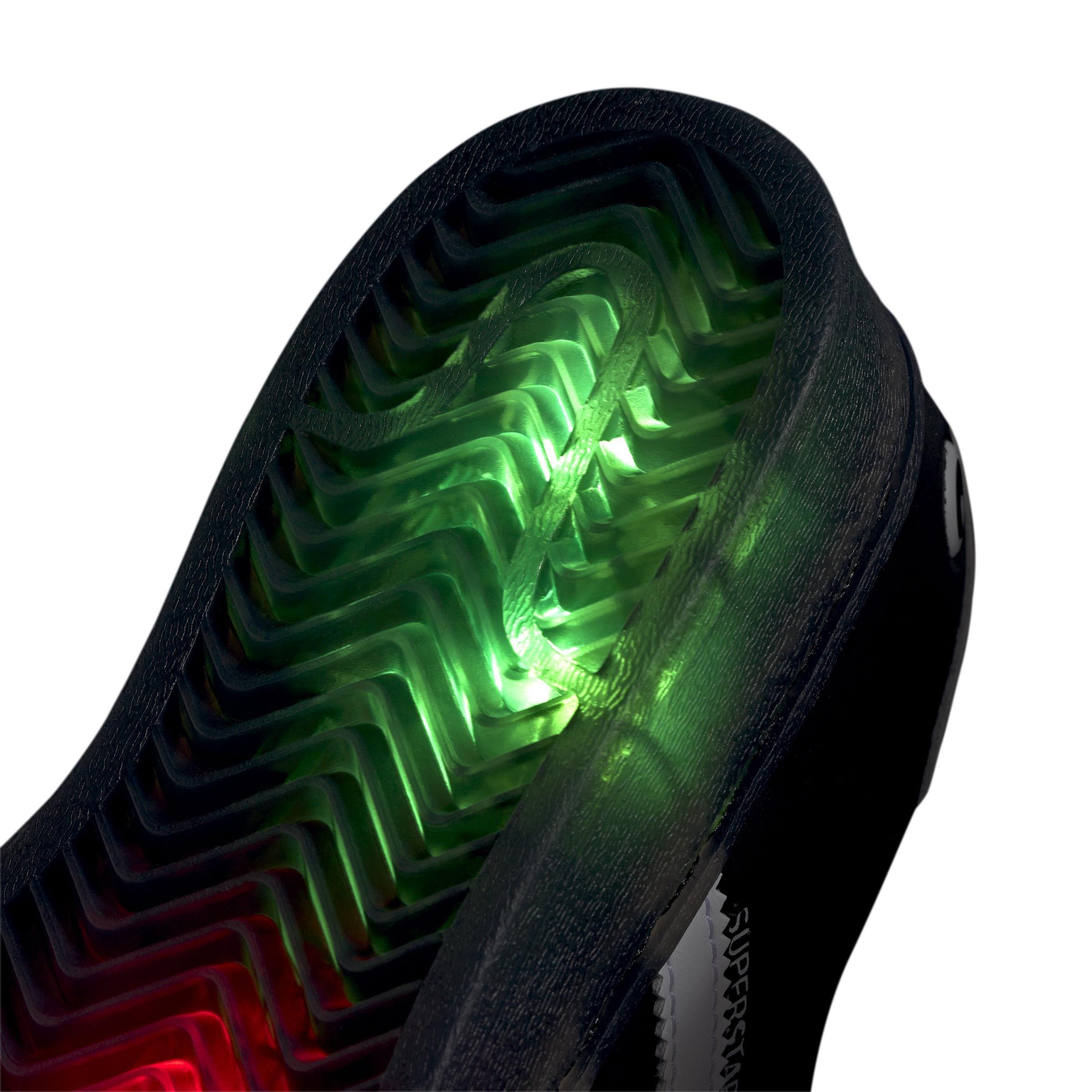 Kids Unisex Superstar Led Lights Comfort Closure Shoes, Black, A901_ONE, large image number 11