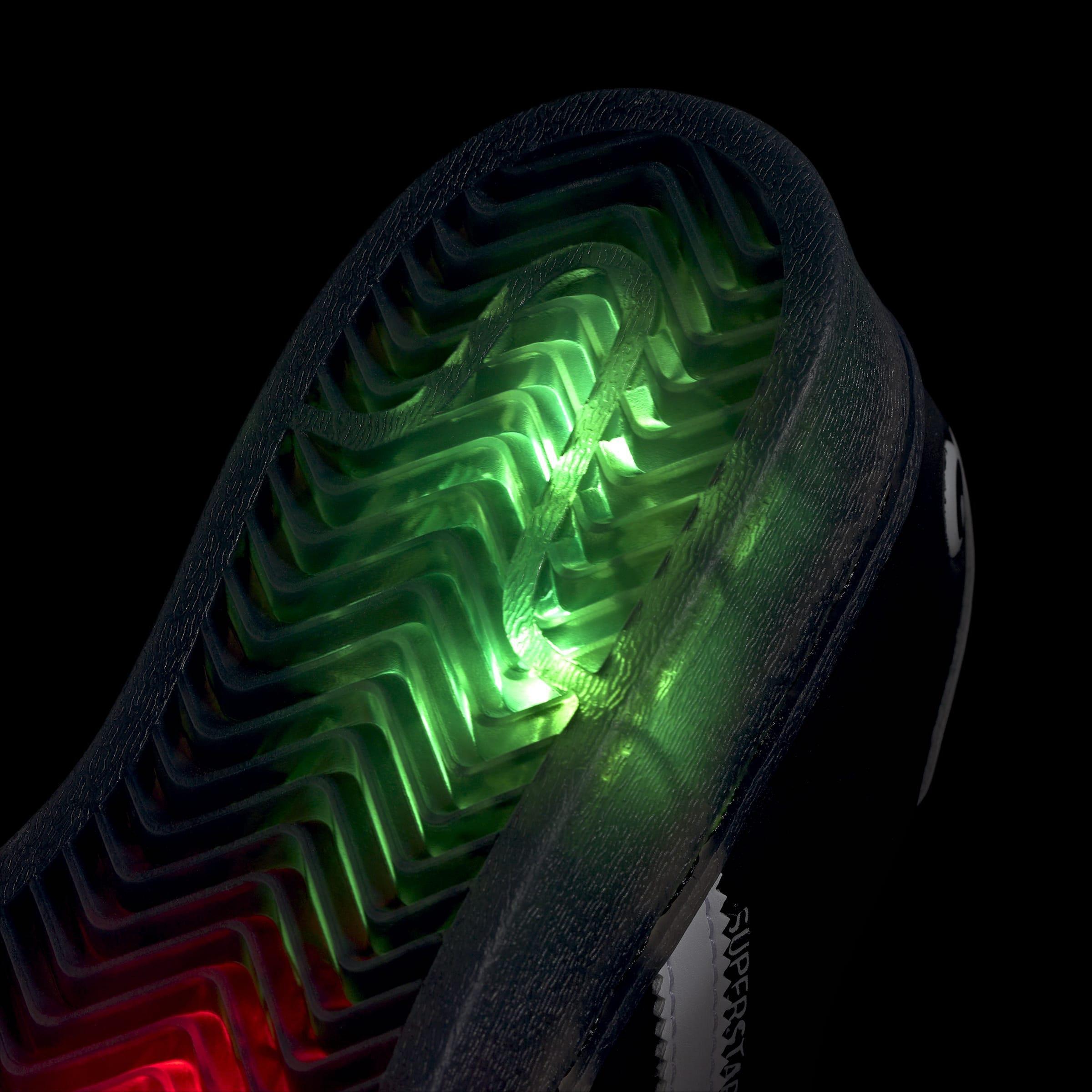 Kids Unisex Superstar Led Lights Comfort Closure Shoes, Black, A901_ONE, large image number 13