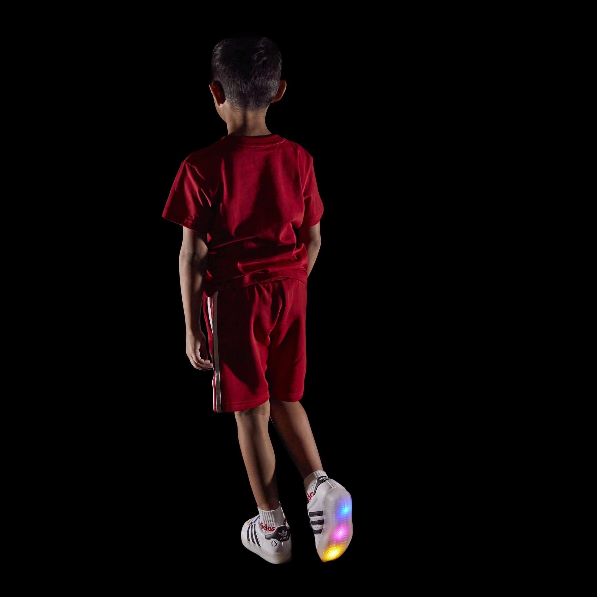 Kids Unisex Superstar Led Lights Comfort Closure Shoes, White, A901_ONE, large image number 7