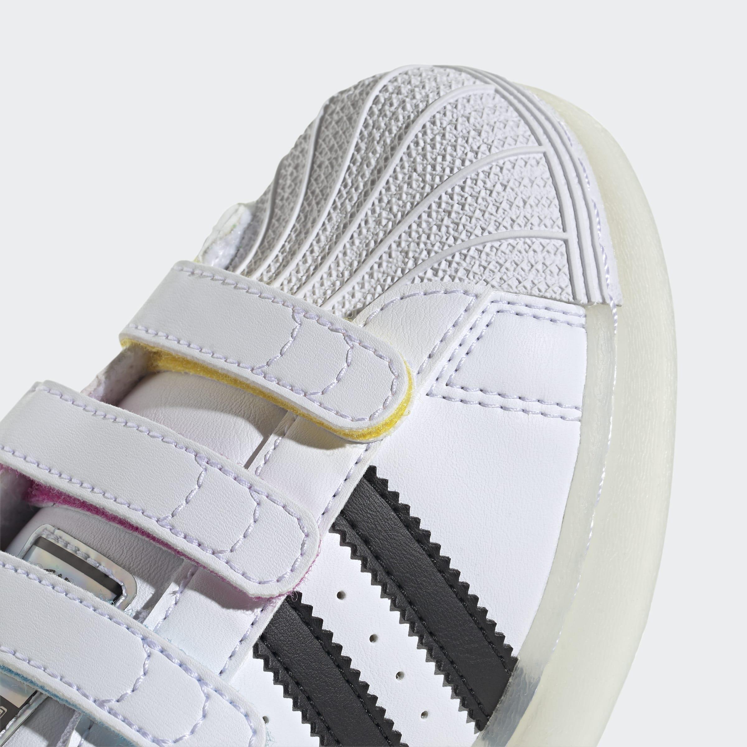 Kids Unisex Superstar Led Lights Comfort Closure Shoes, White, A901_ONE, large image number 13