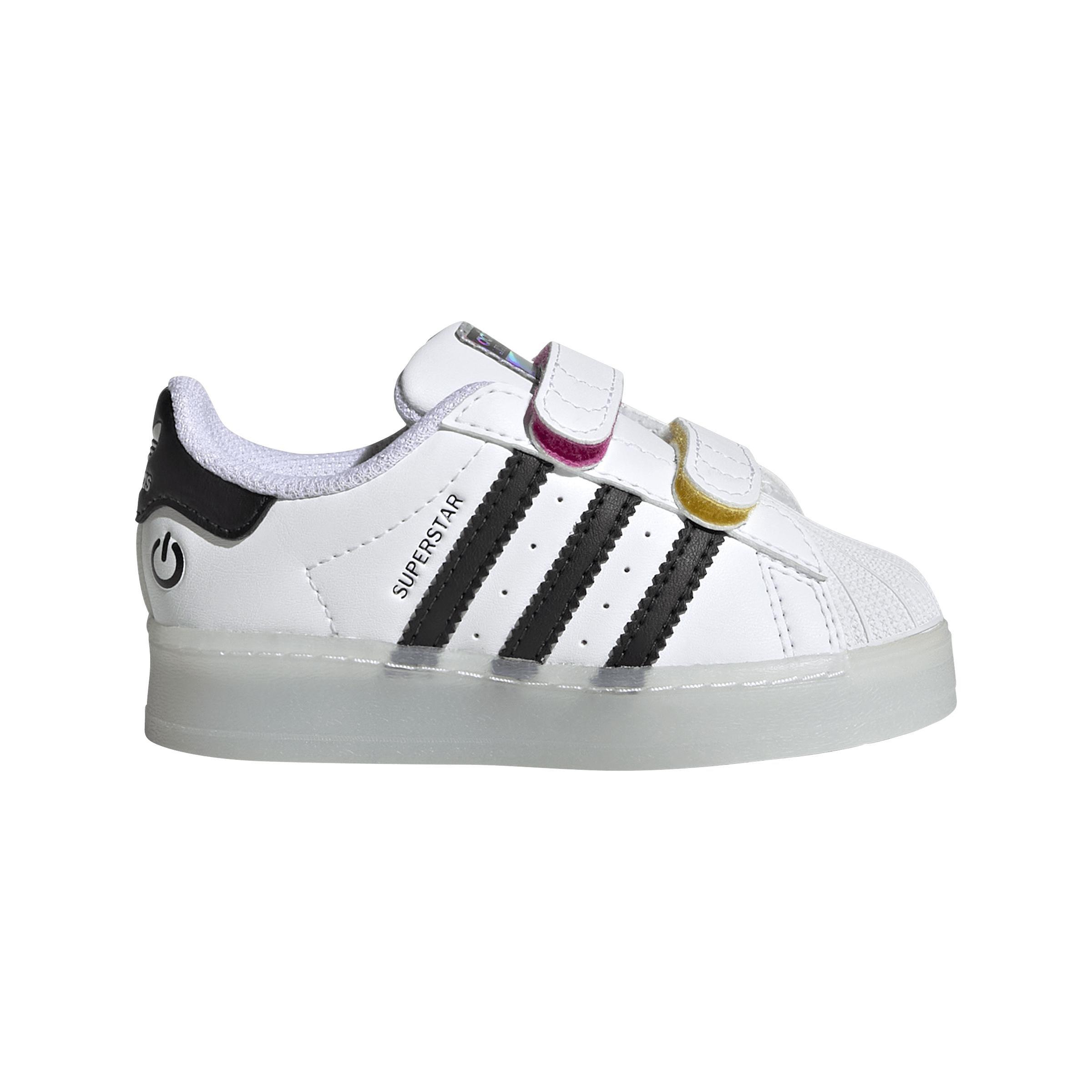 Kids Unisex Superstar Led Lights Comfort Closure Shoes, White, A901_ONE, large image number 0