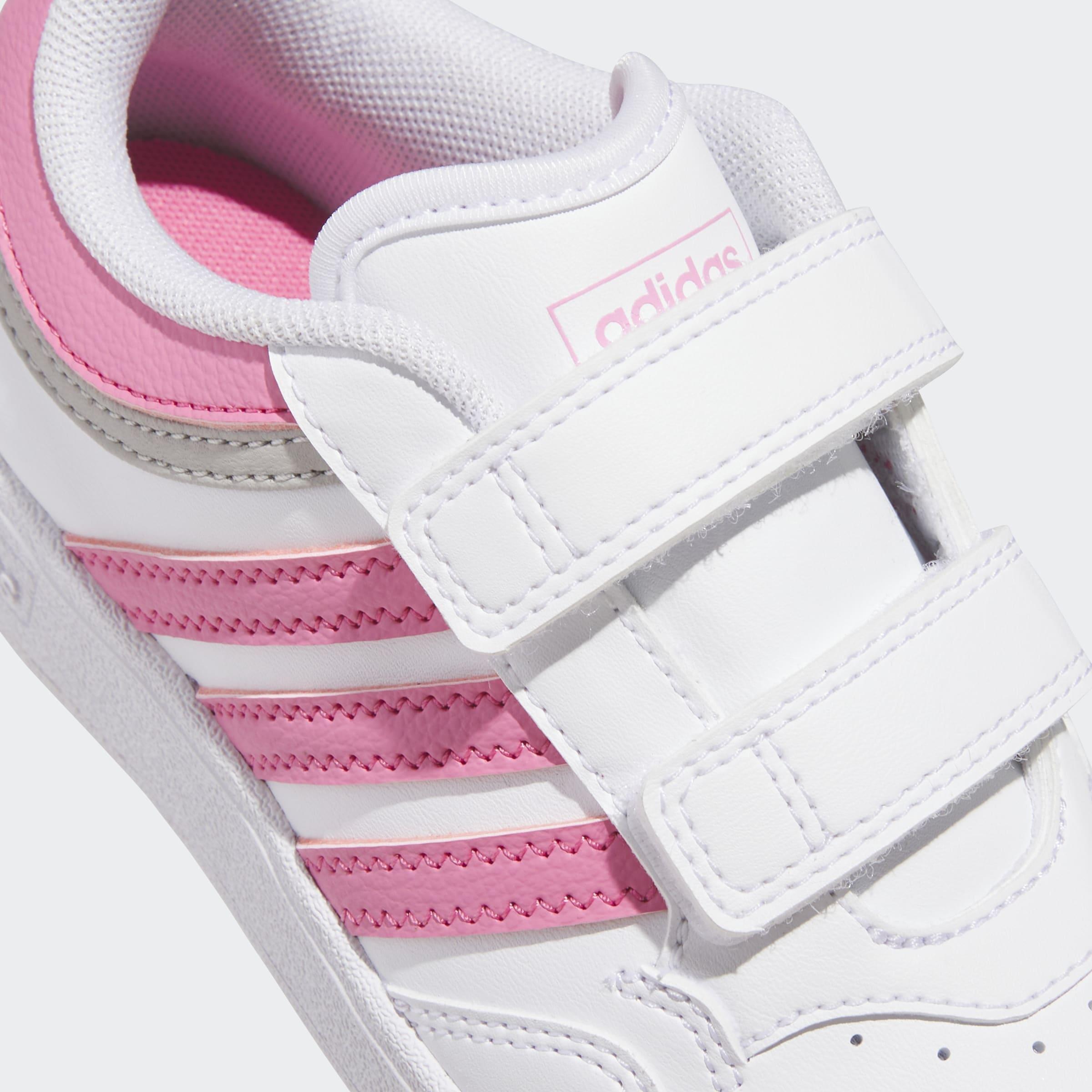 Kids Unisex Hoops 4.0 Shoes, White, A901_ONE, large image number 4