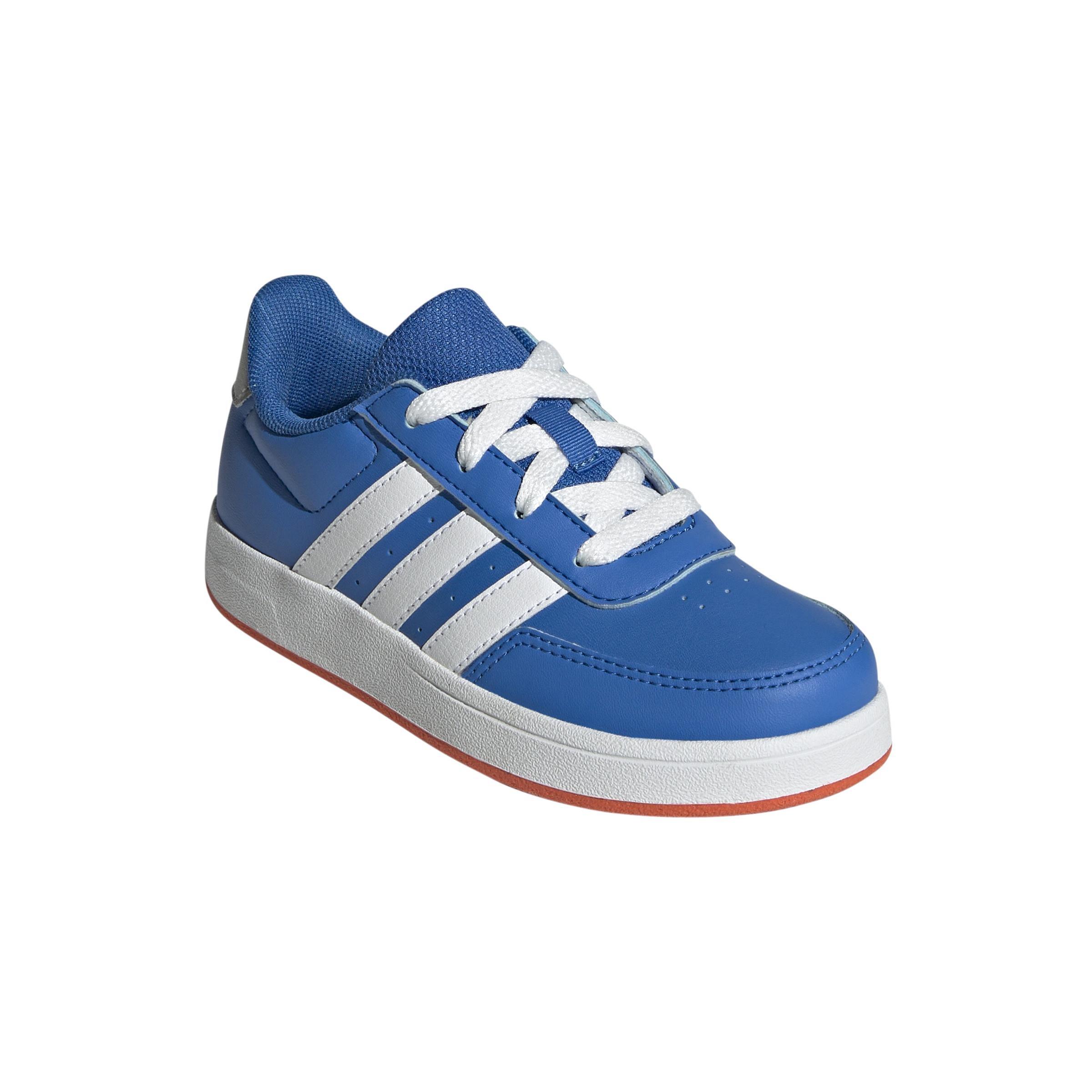 Kids Unisex Breaknet Lifestyle Court Lace Shoes, Blue, A901_ONE, large image number 4