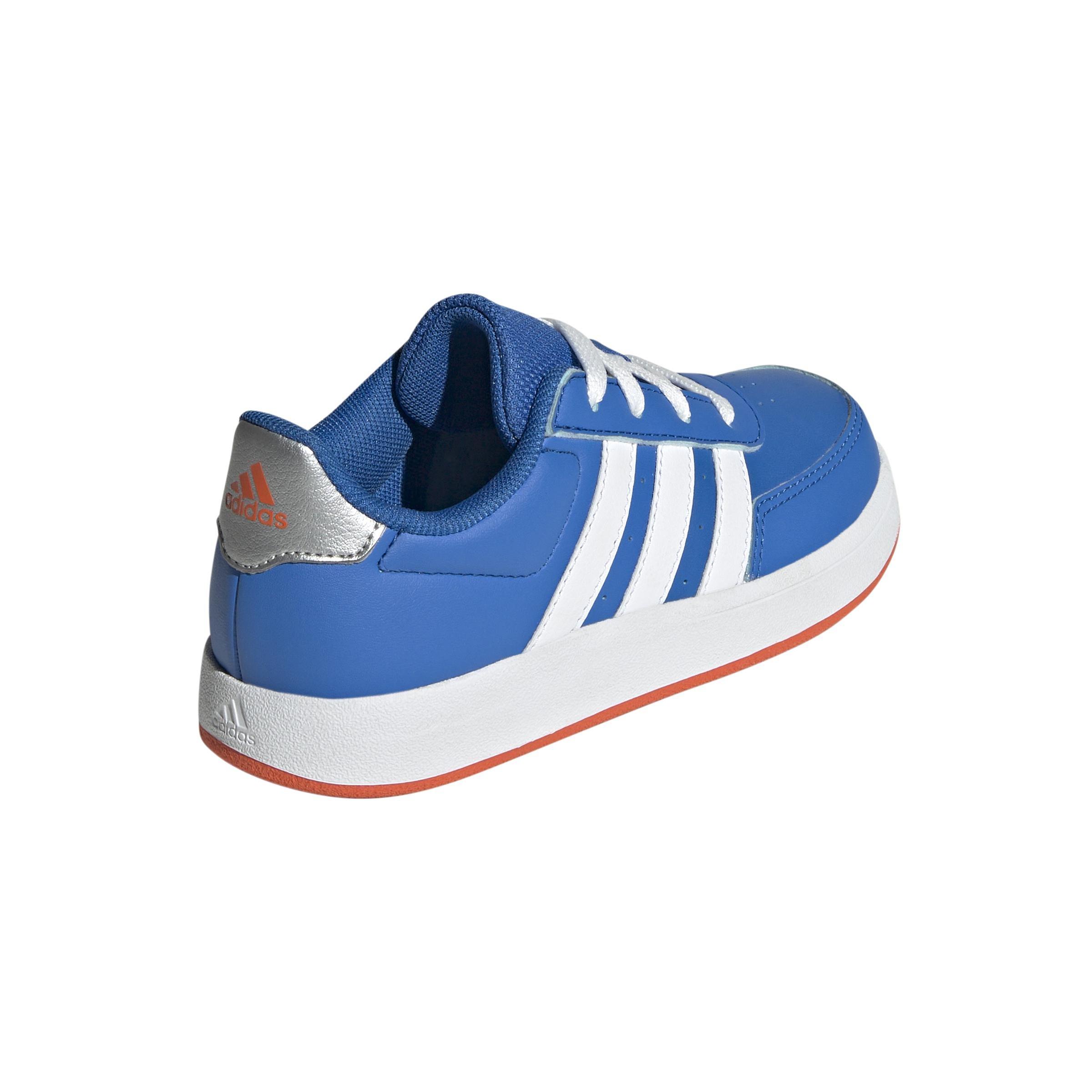 Kids Unisex Breaknet Lifestyle Court Lace Shoes, Blue, A901_ONE, large image number 6