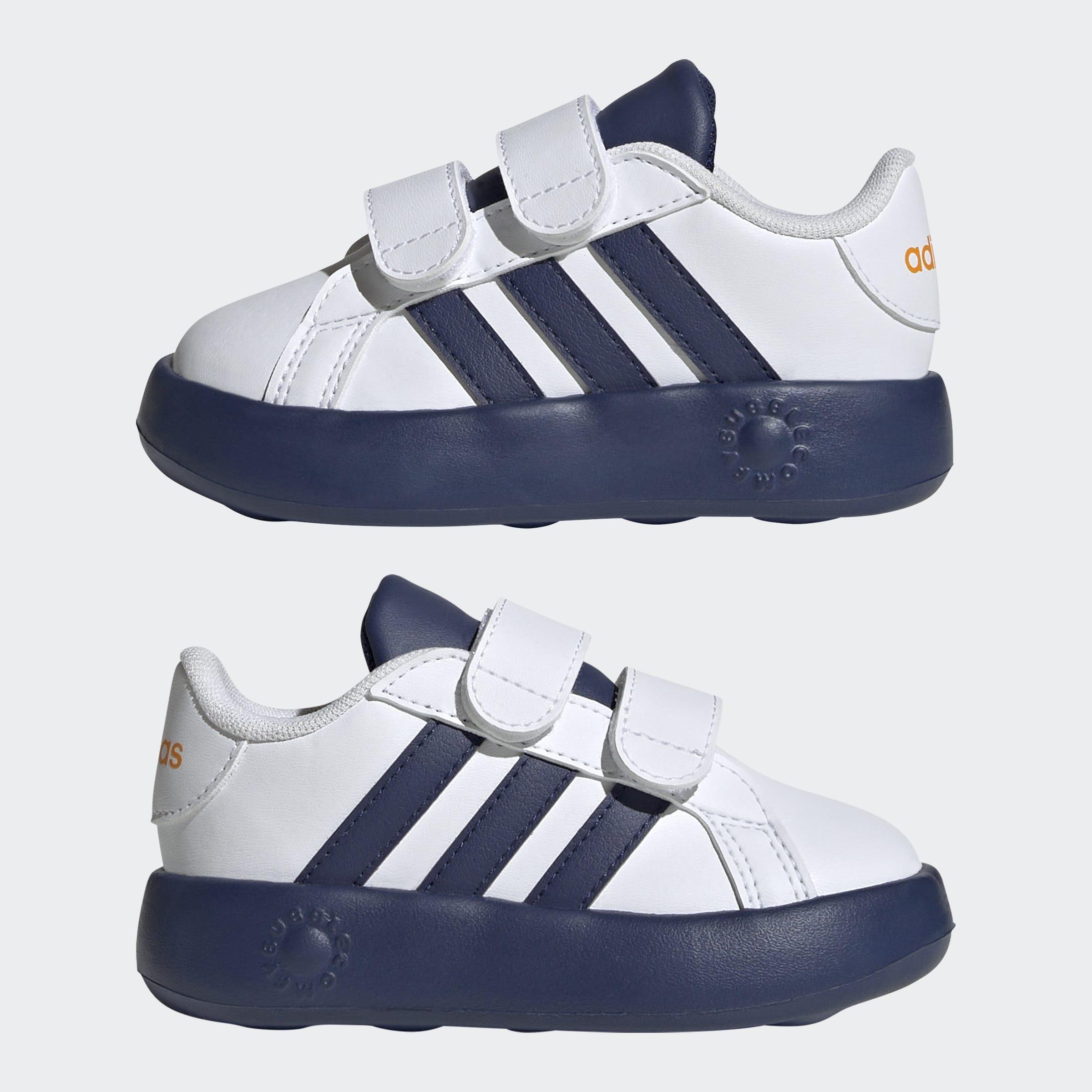 Kids Unisex Grand Court 2.0 Shoes, White, A901_ONE, large image number 6