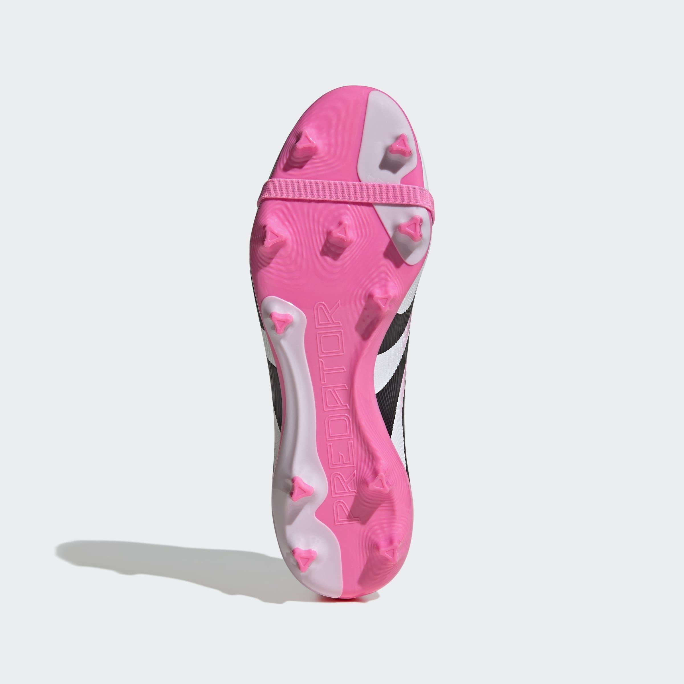 Unisex Predator League Fold-Over Tongue Firm/Multi-Ground Boots, Pink, A901_ONE, large image number 6