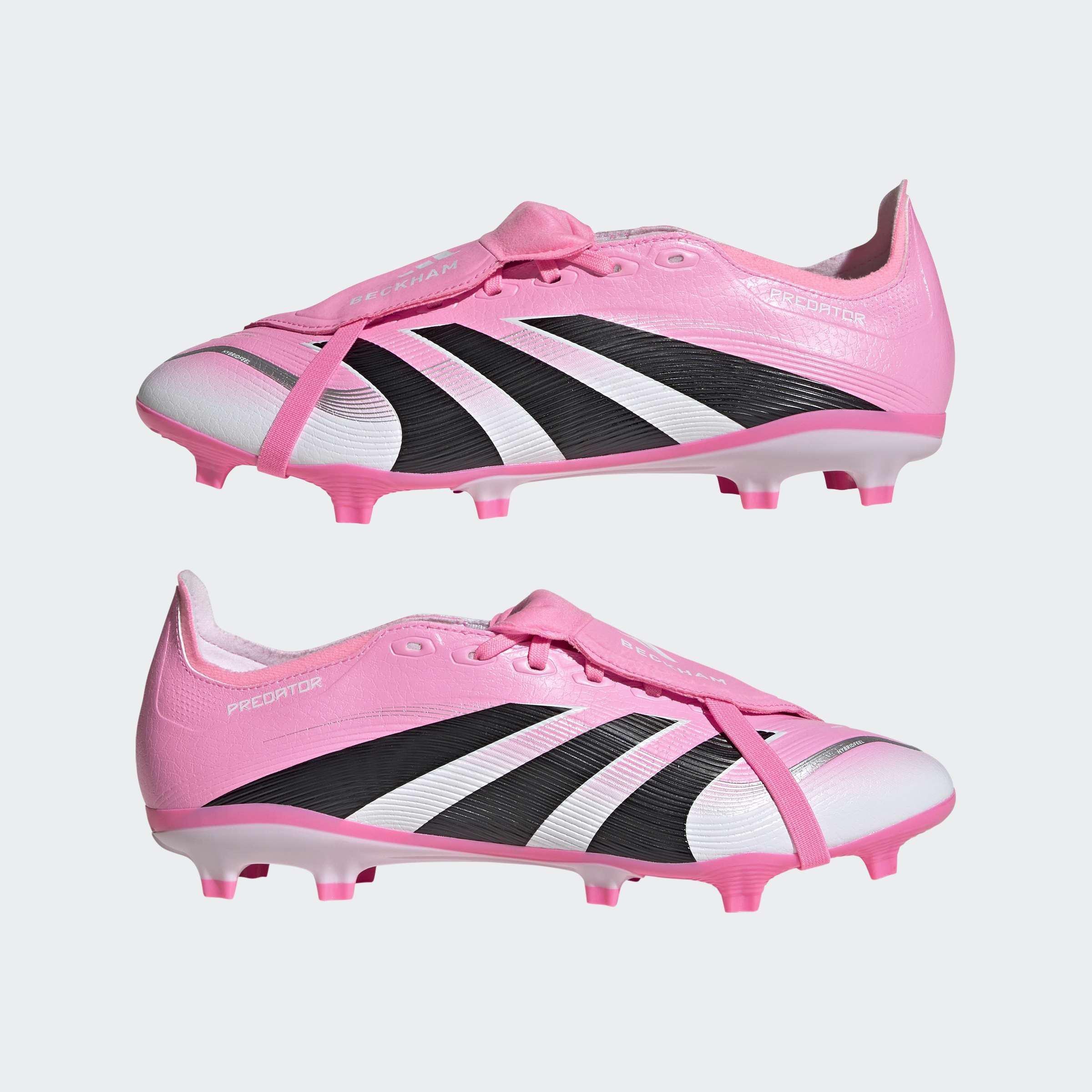 Unisex Predator League Fold-Over Tongue Firm/Multi-Ground Boots, Pink, A901_ONE, large image number 9