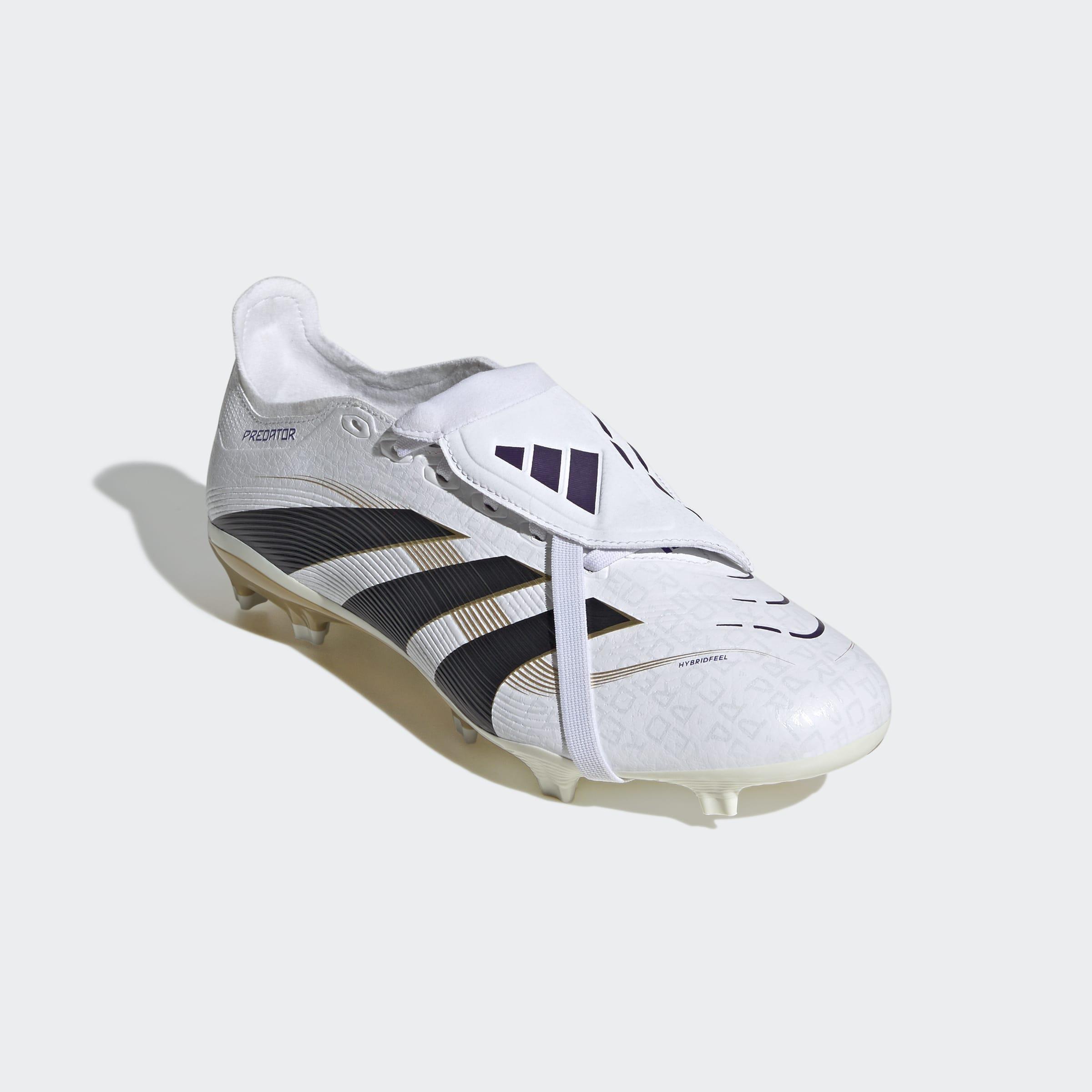 Unisex Predator League Fold-Over Tongue Firm/Multi-Ground Boots, White, A901_ONE, large image number 2