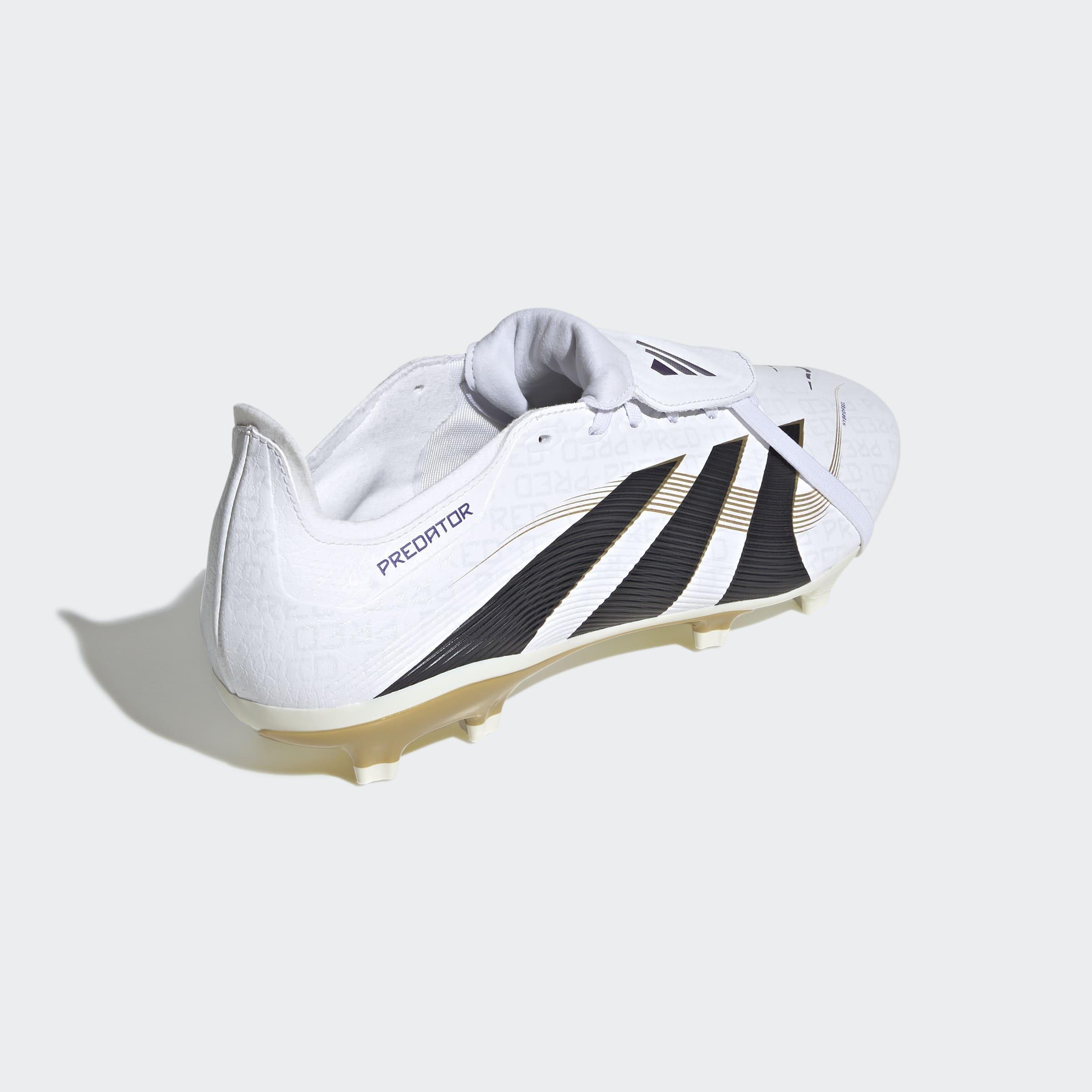 Unisex Predator League Fold-Over Tongue Firm/Multi-Ground Boots, White, A901_ONE, large image number 3