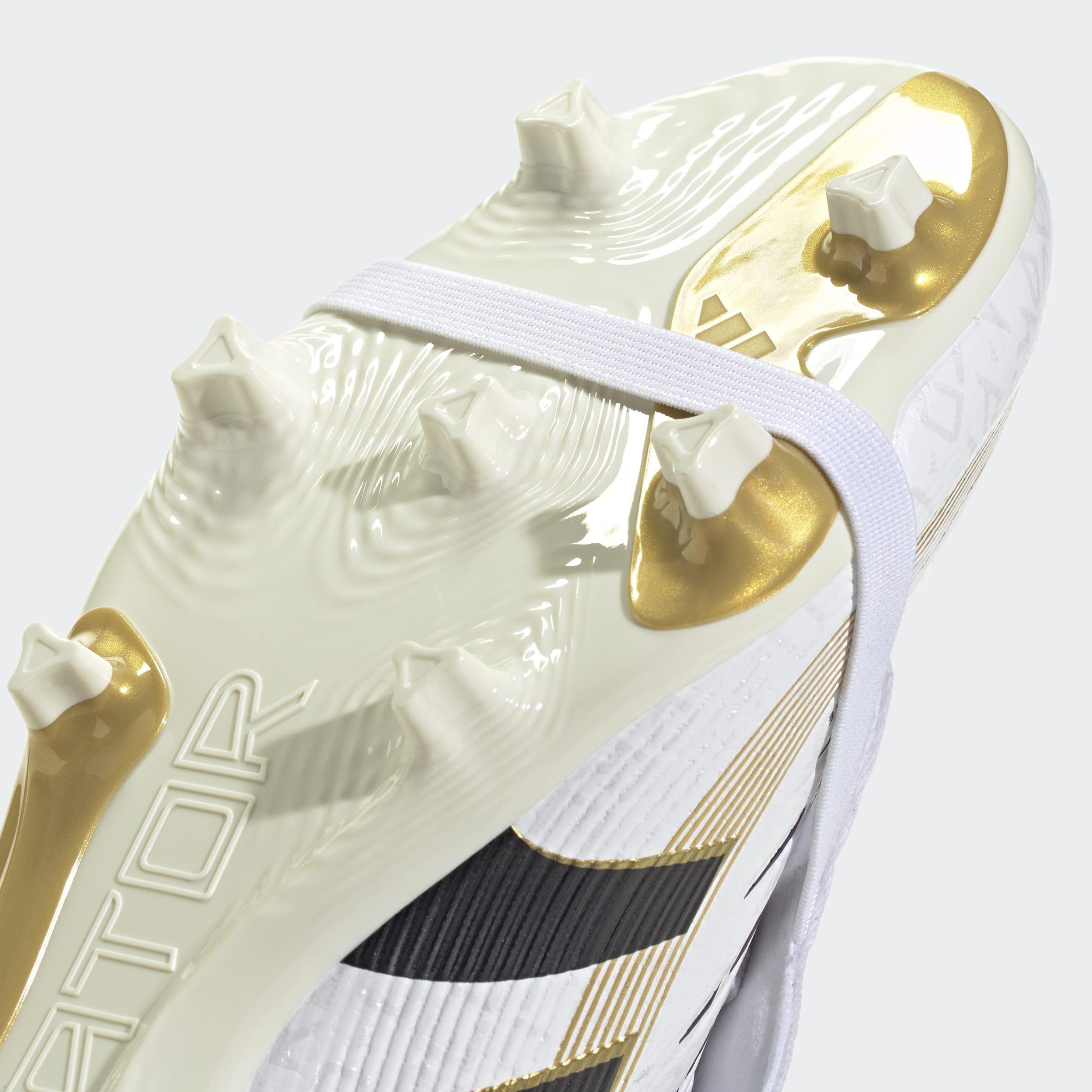 Unisex Predator League Fold-Over Tongue Firm/Multi-Ground Boots, White, A901_ONE, large image number 4