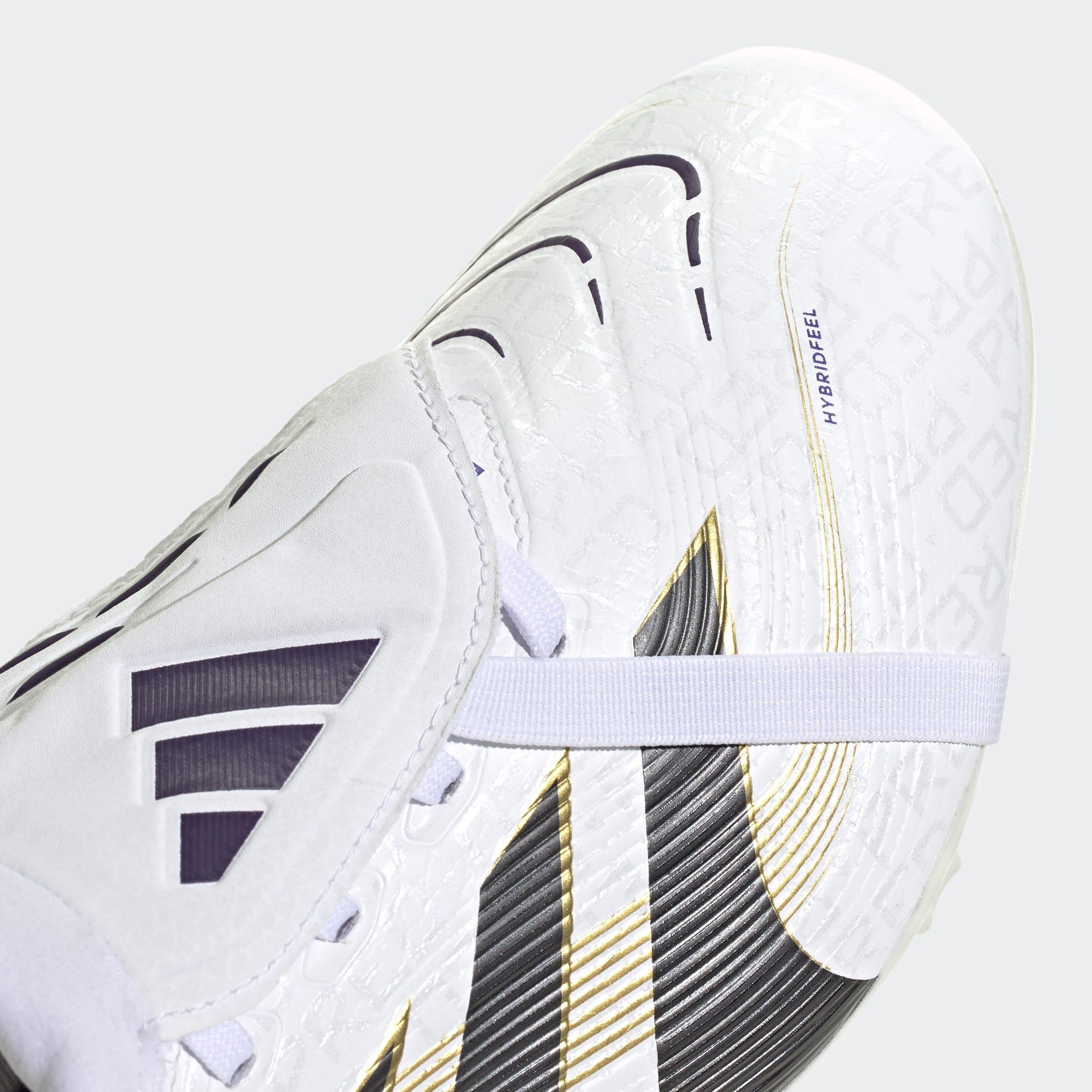 Unisex Predator League Fold-Over Tongue Firm/Multi-Ground Boots, White, A901_ONE, large image number 5