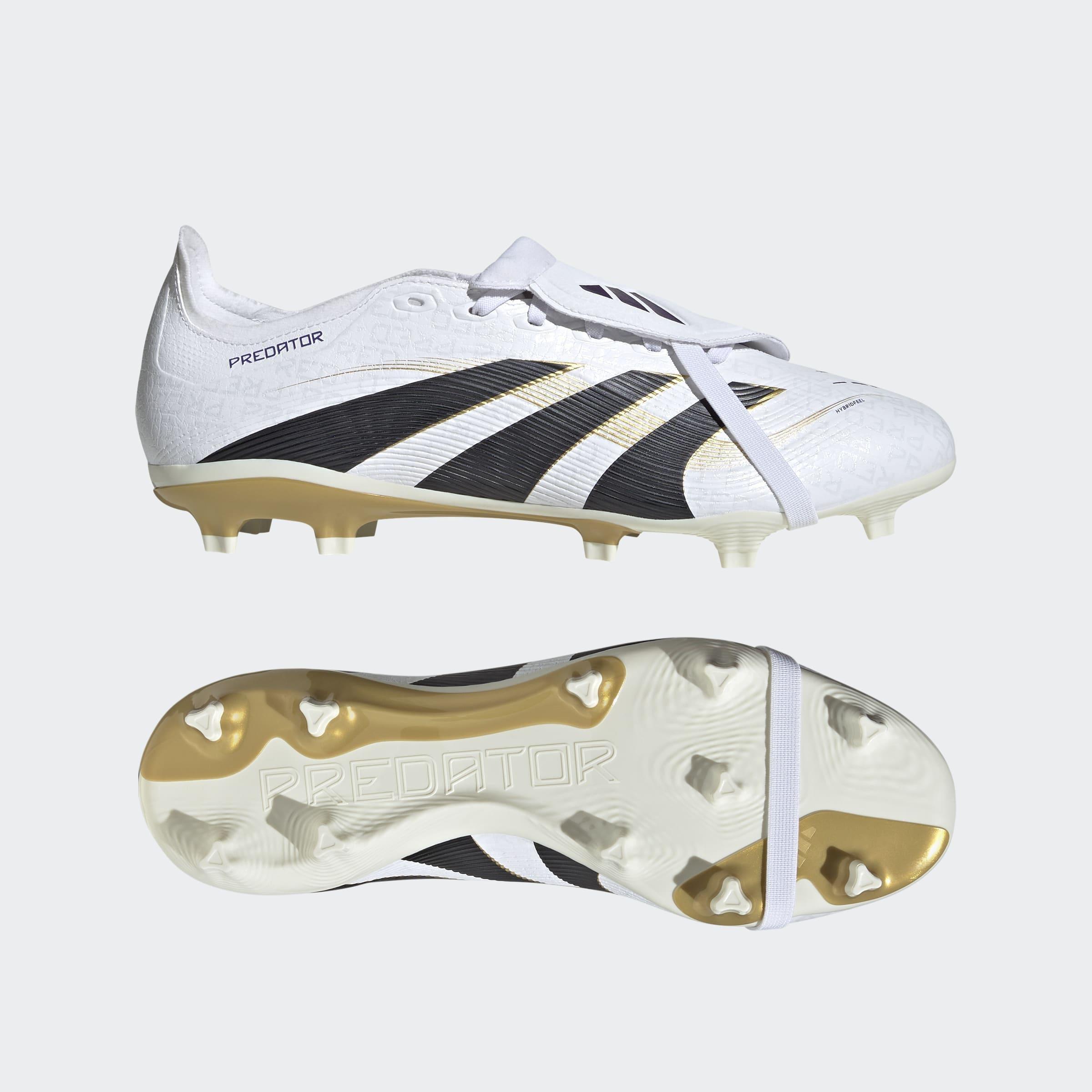 Unisex Predator League Fold-Over Tongue Firm/Multi-Ground Boots, White, A901_ONE, large image number 7