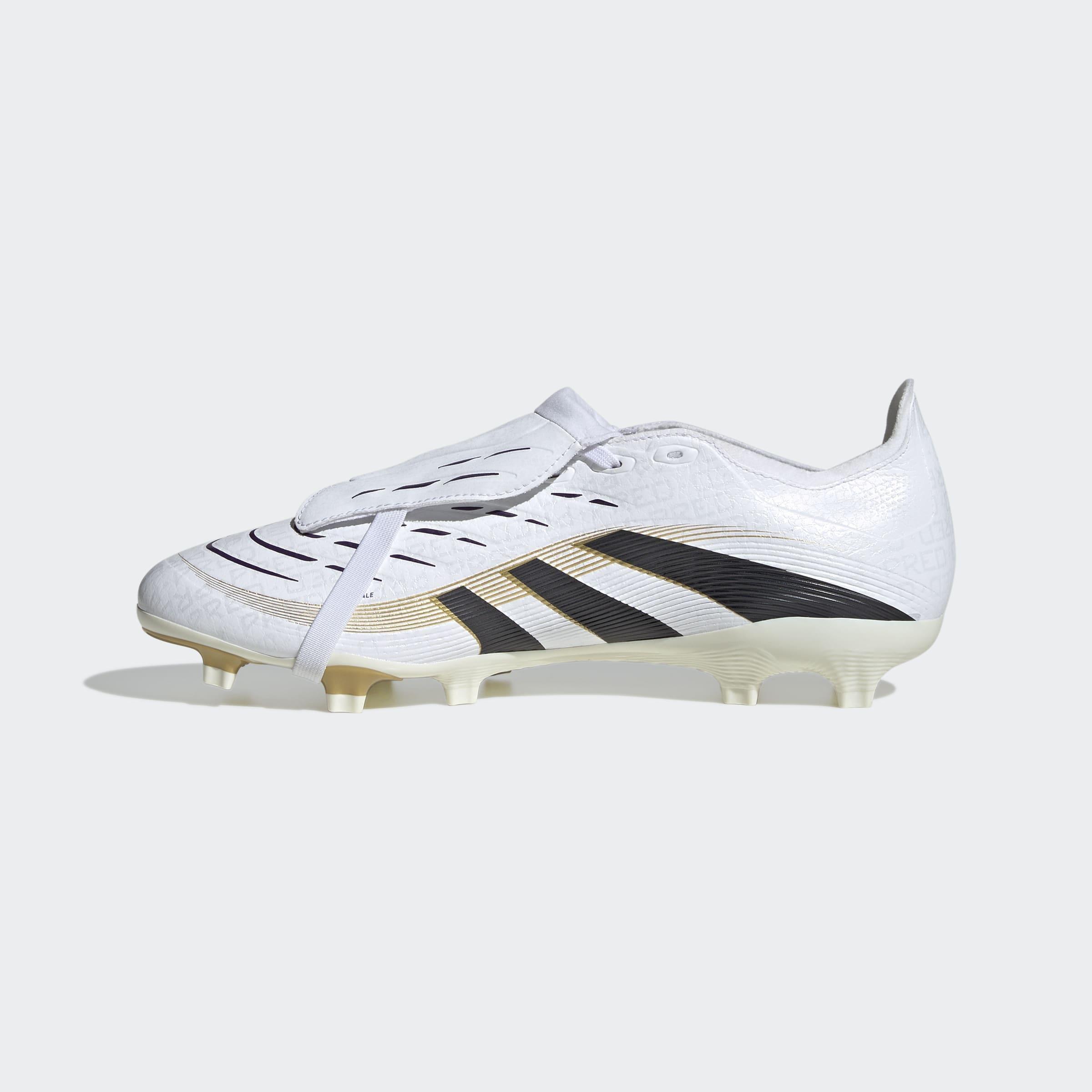 Unisex Predator League Fold-Over Tongue Firm/Multi-Ground Boots, White, A901_ONE, large image number 8