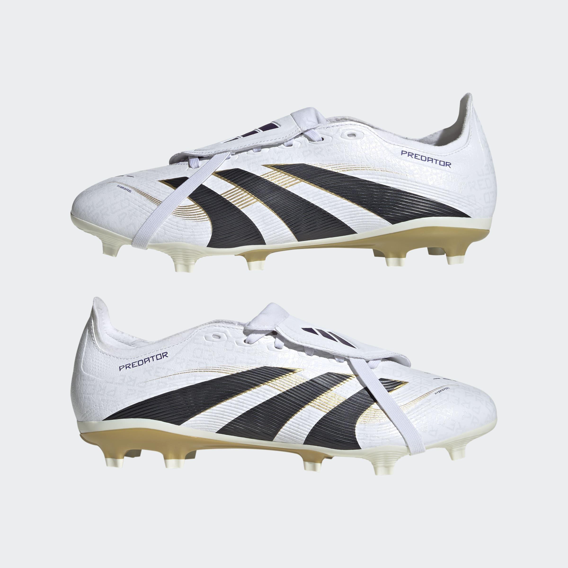 Unisex Predator League Fold-Over Tongue Firm/Multi-Ground Boots, White, A901_ONE, large image number 9
