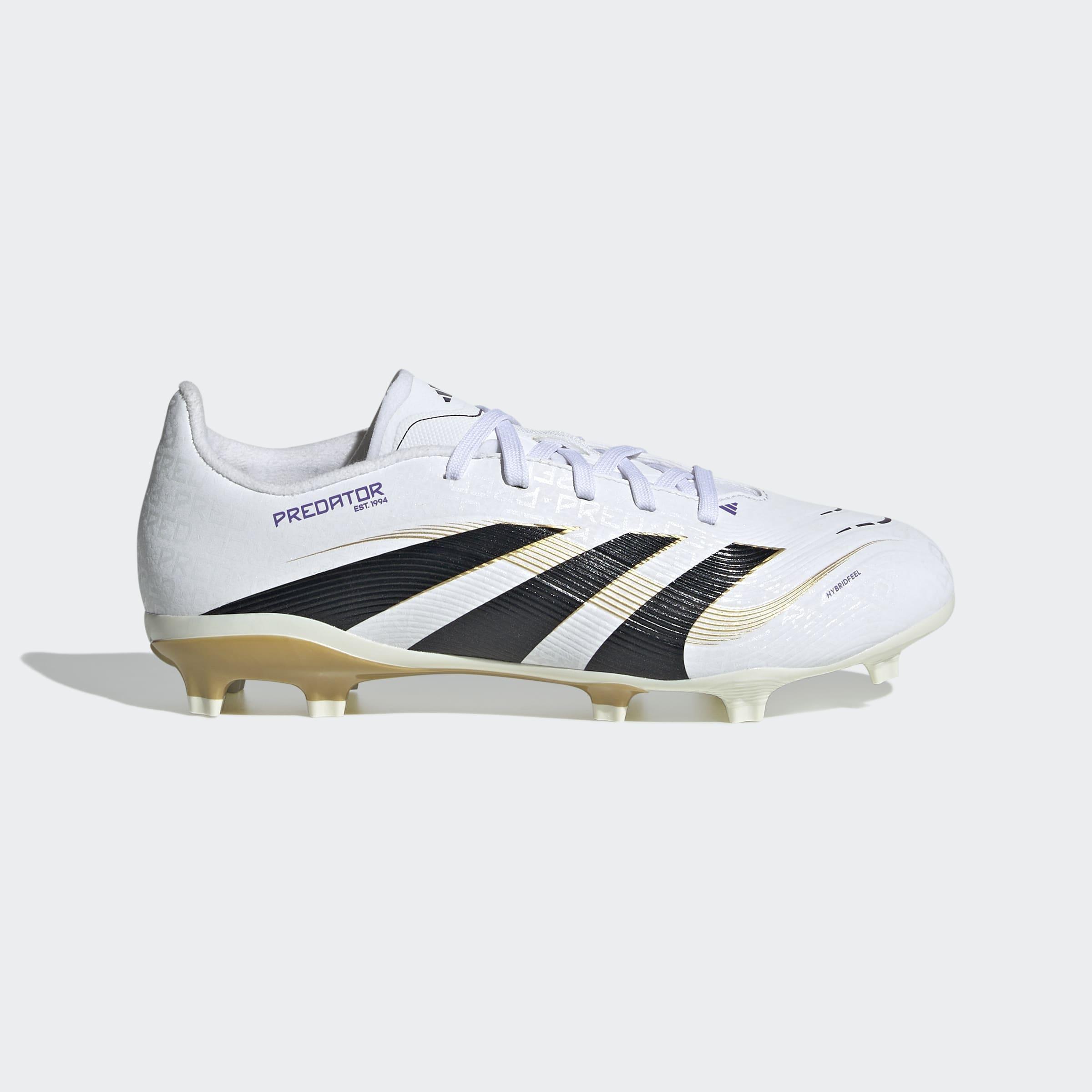 Kids Unisex Predator League Firm/Multi-Ground Boots, White