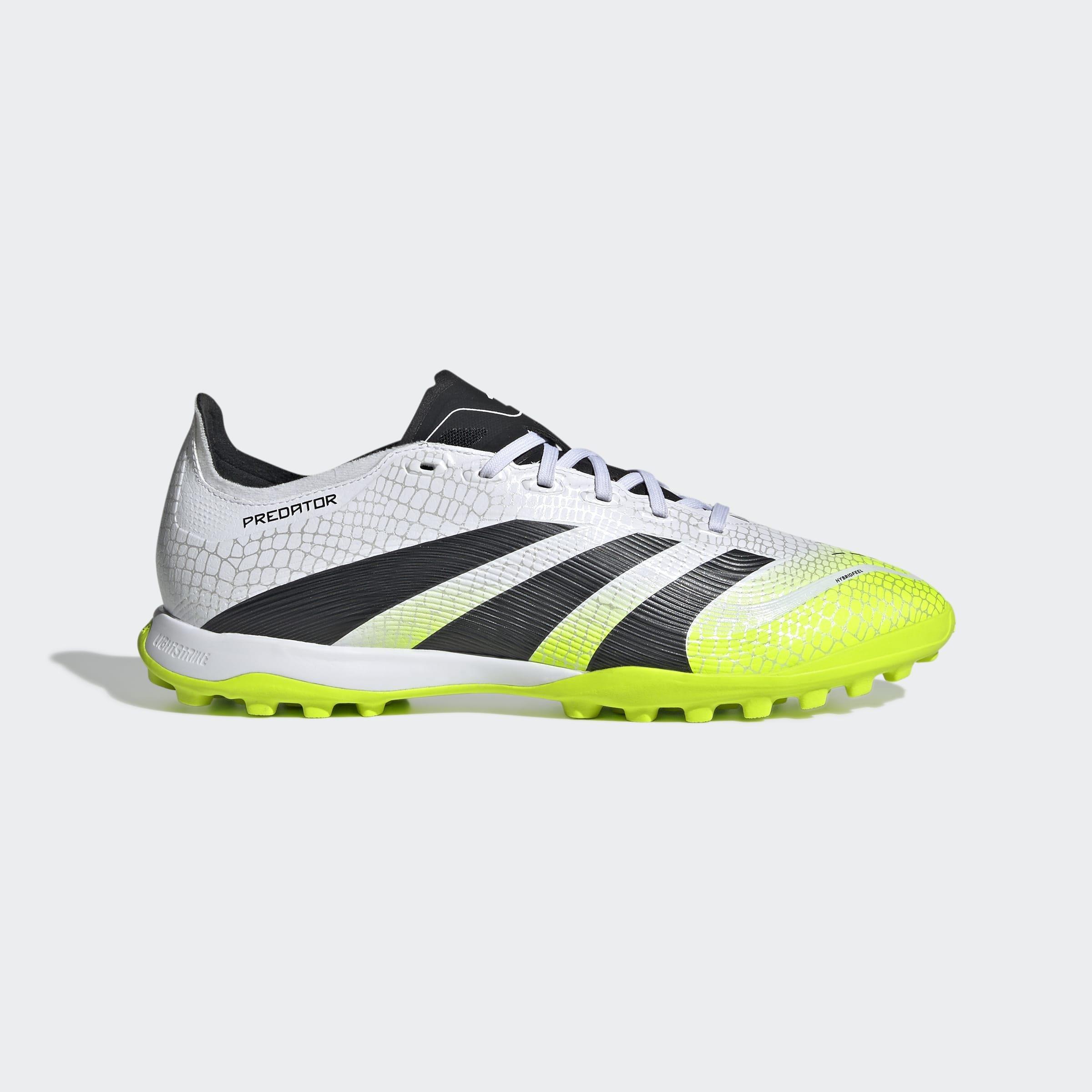 Unisex Predator League Turf Boots, White, A901_ONE, large image number 0