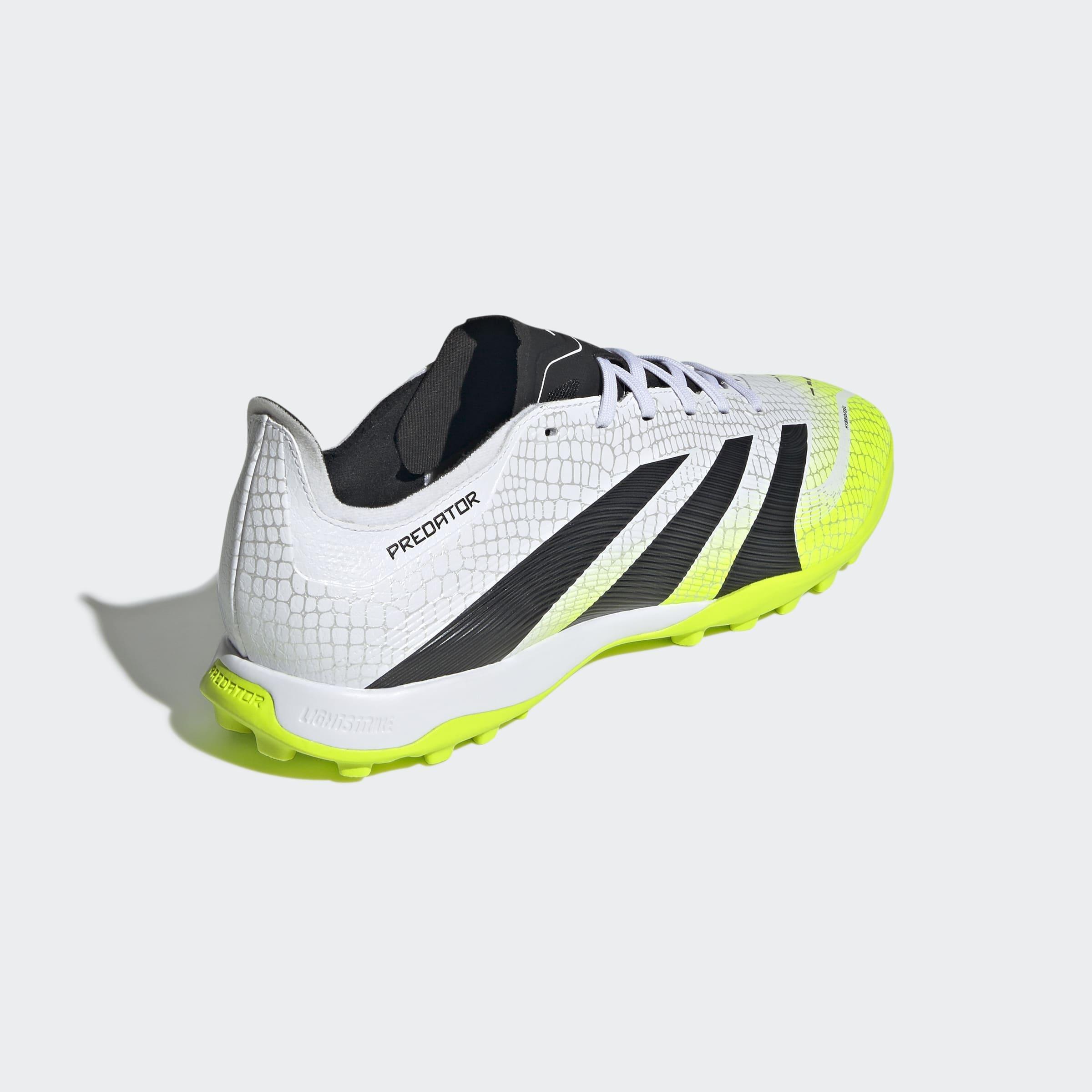 Unisex Predator League Turf Boots, White, A901_ONE, large image number 3