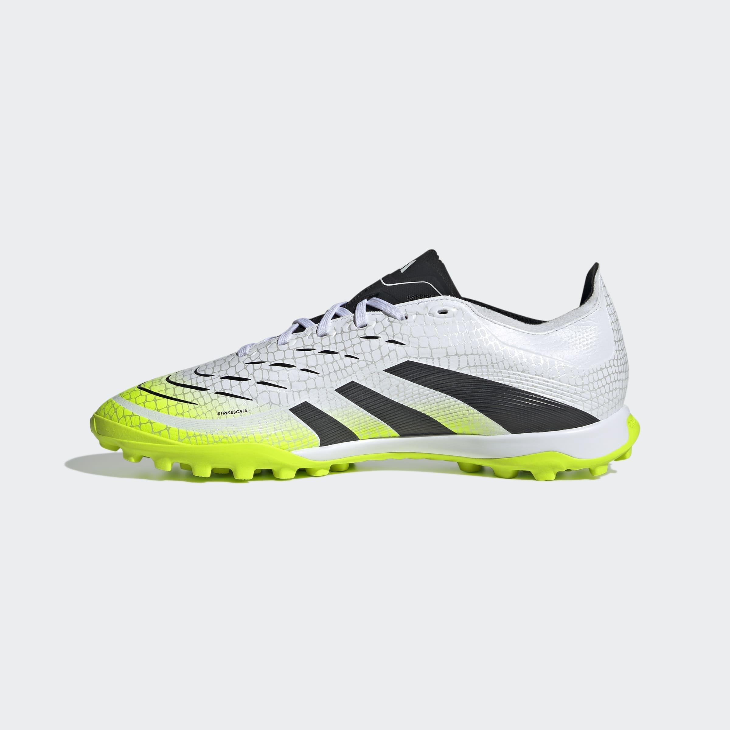 Unisex Predator League Turf Boots, White, A901_ONE, large image number 9