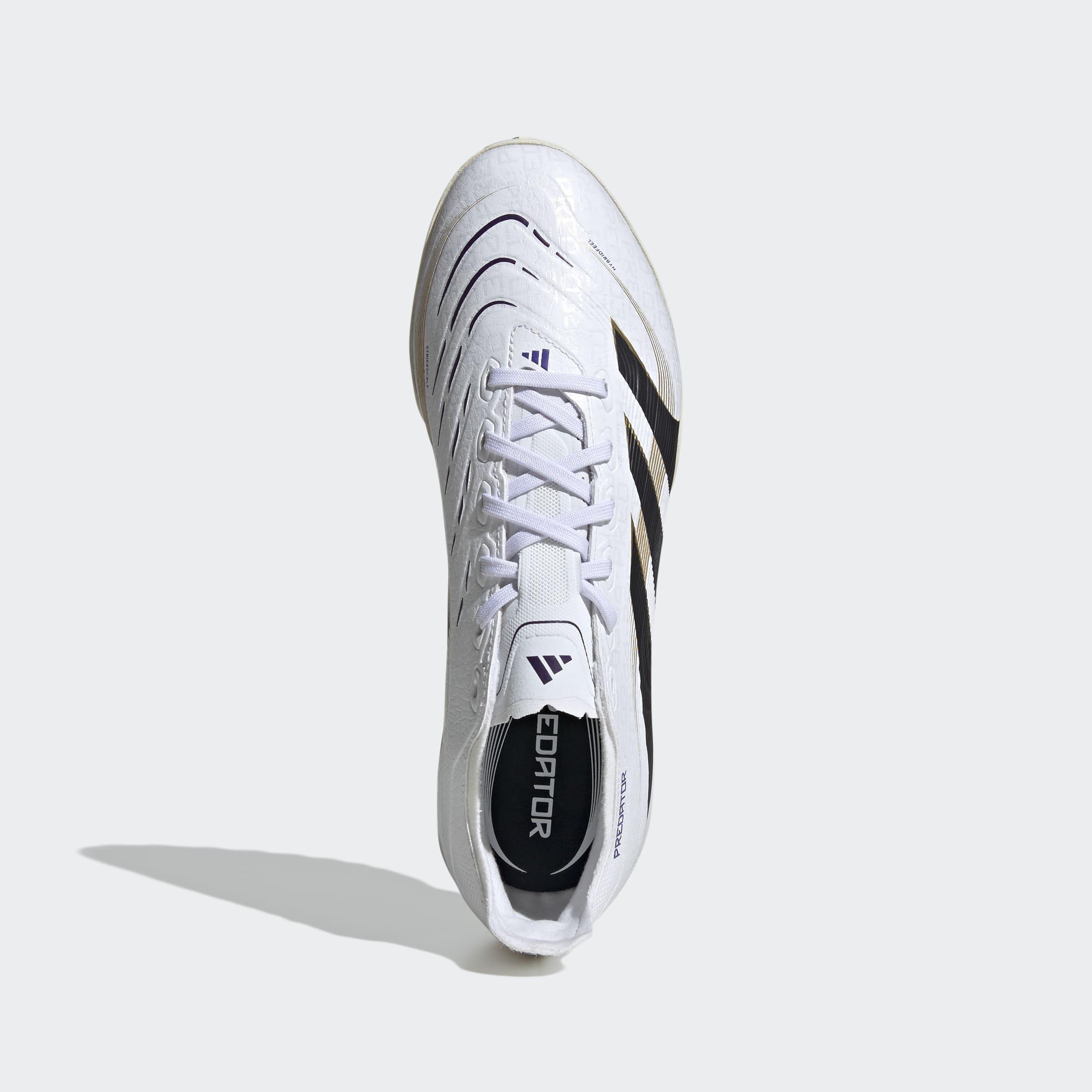 Unisex Predator League Turf Boots, White, A901_ONE, large image number 1