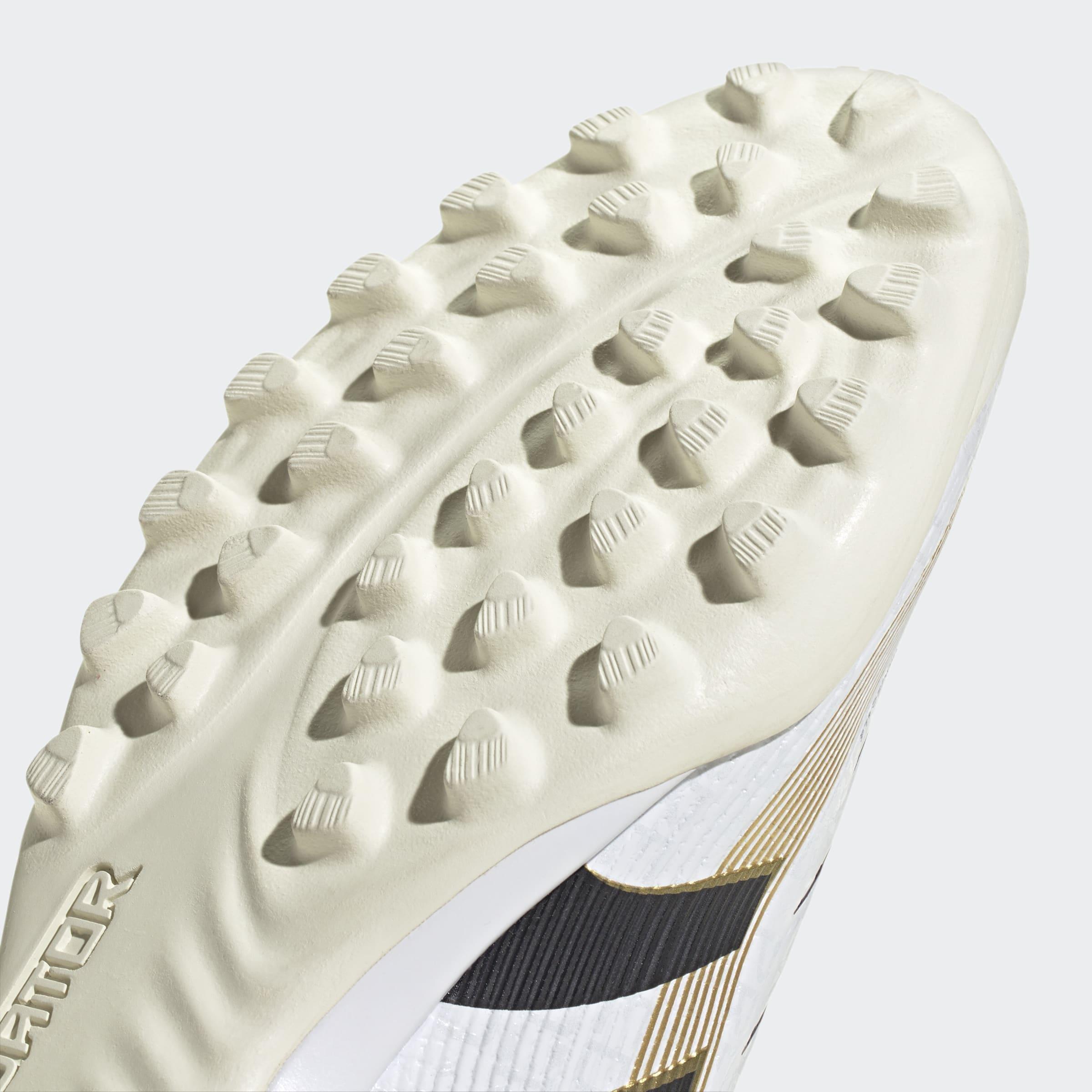 Unisex Predator League Turf Boots, White, A901_ONE, large image number 5
