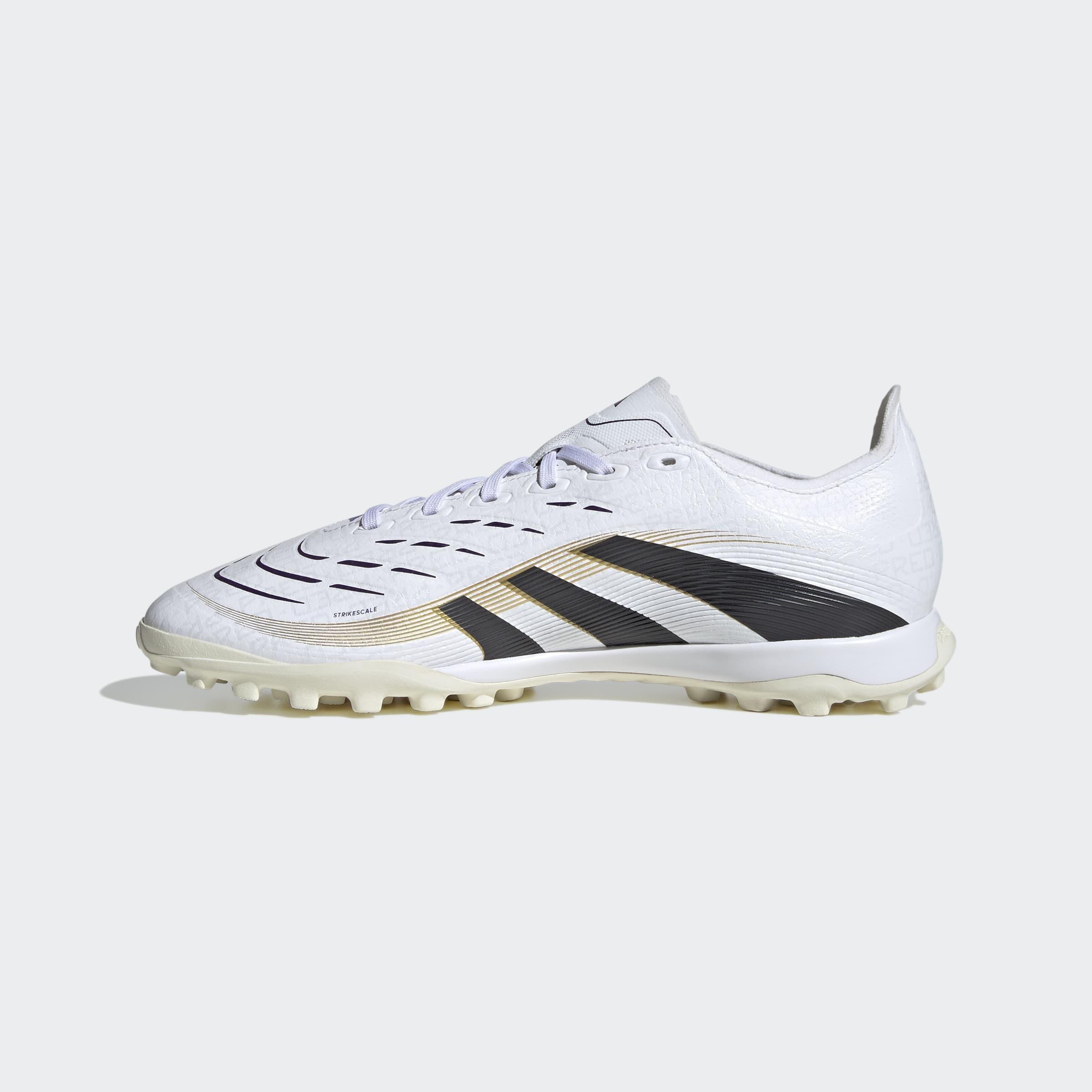 Unisex Predator League Turf Boots, White, A901_ONE, large image number 7