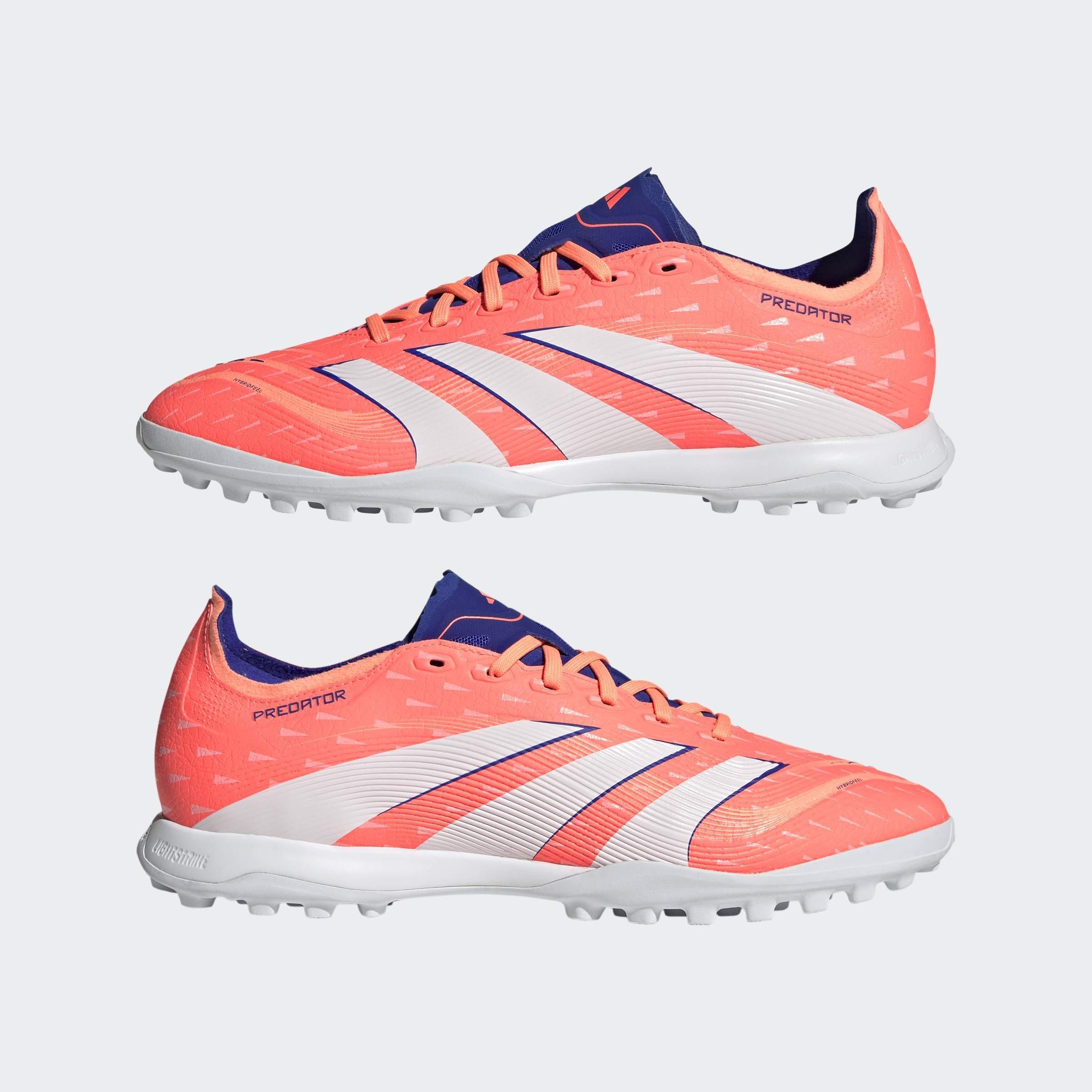 Unisex Predator League Turf Boots, Orange, A901_ONE, large image number 7
