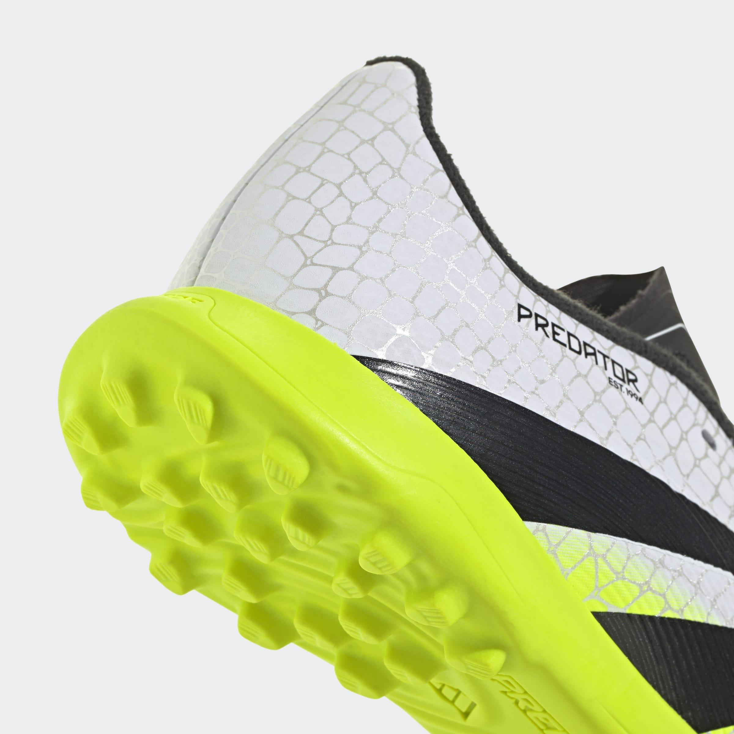 Kids Unisex Predator League Turf Boots, White, A901_ONE, large image number 4