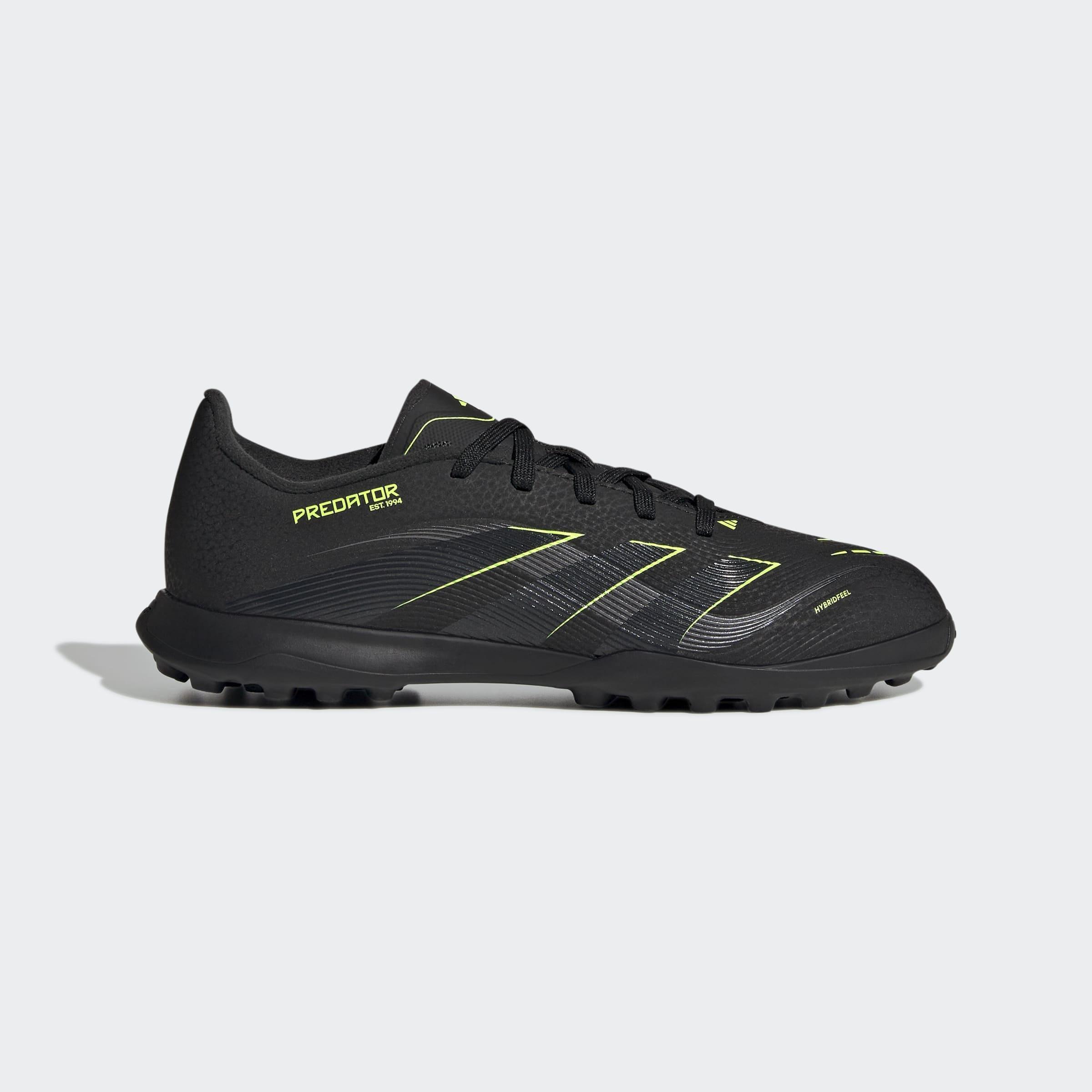 Kids Unisex Predator League Turf Boots, Black, A901_ONE, large image number 0
