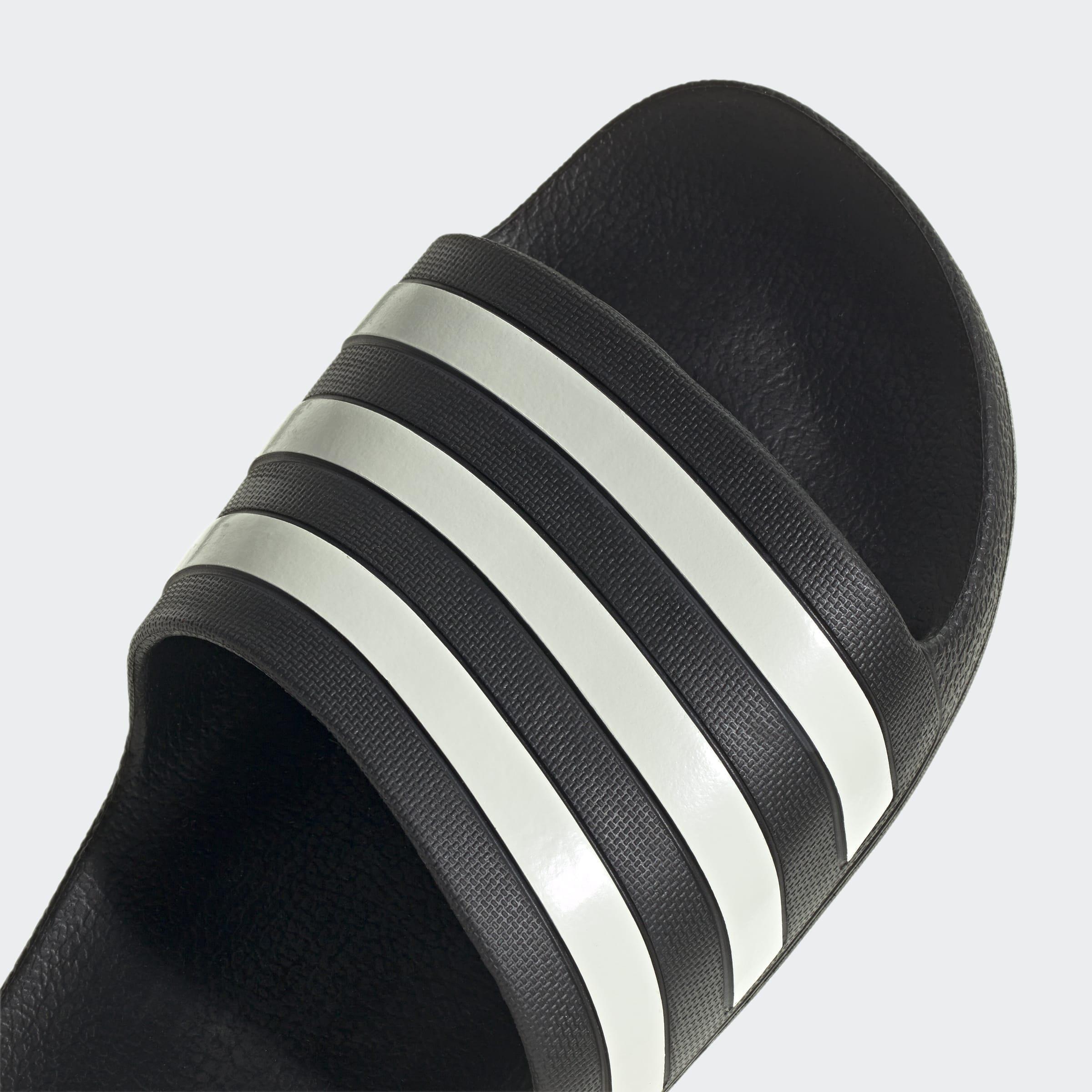 Unisex Adilette Aqua Slides, Black, A901_ONE, large image number 5