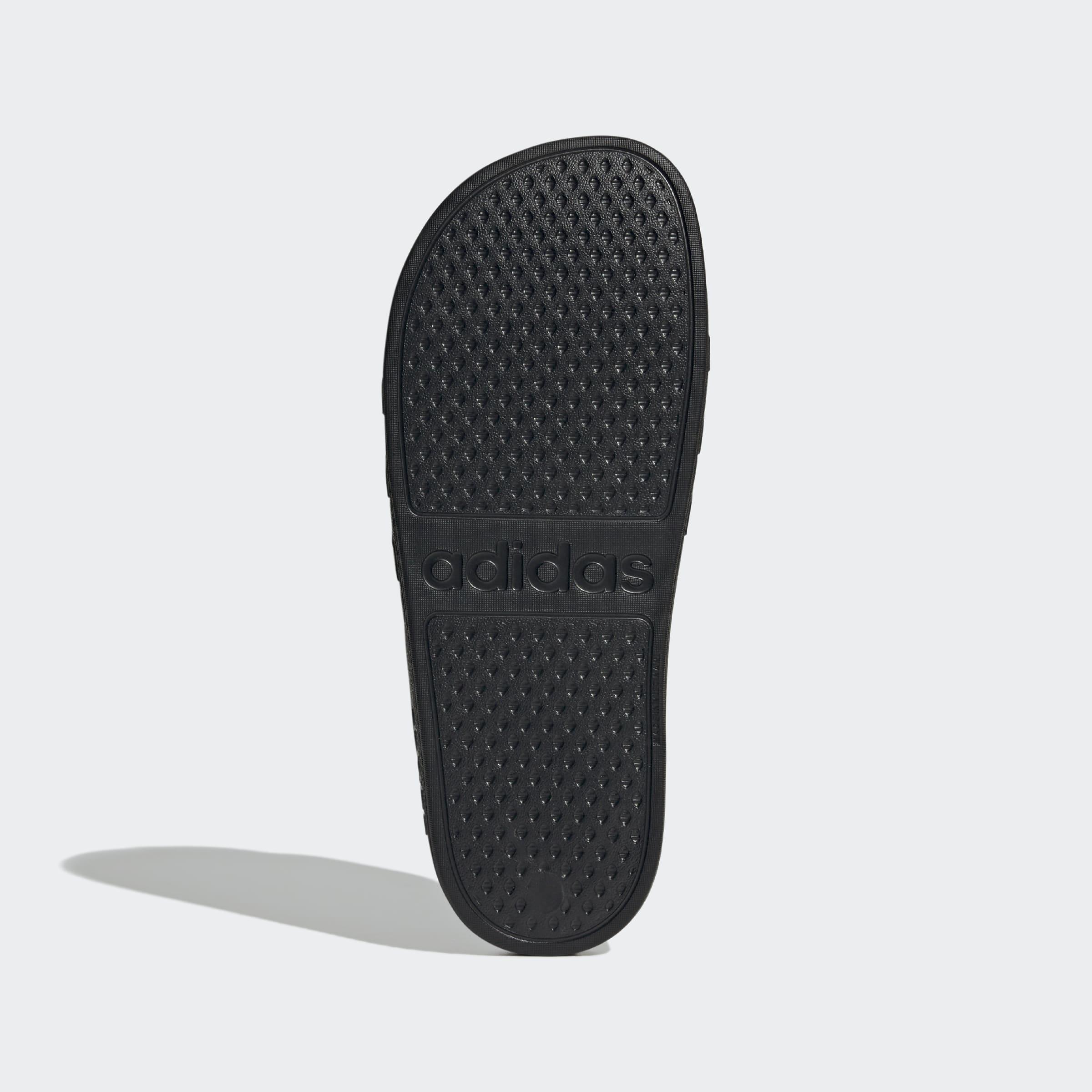 Unisex Adilette Aqua Slides, Black, A901_ONE, large image number 7