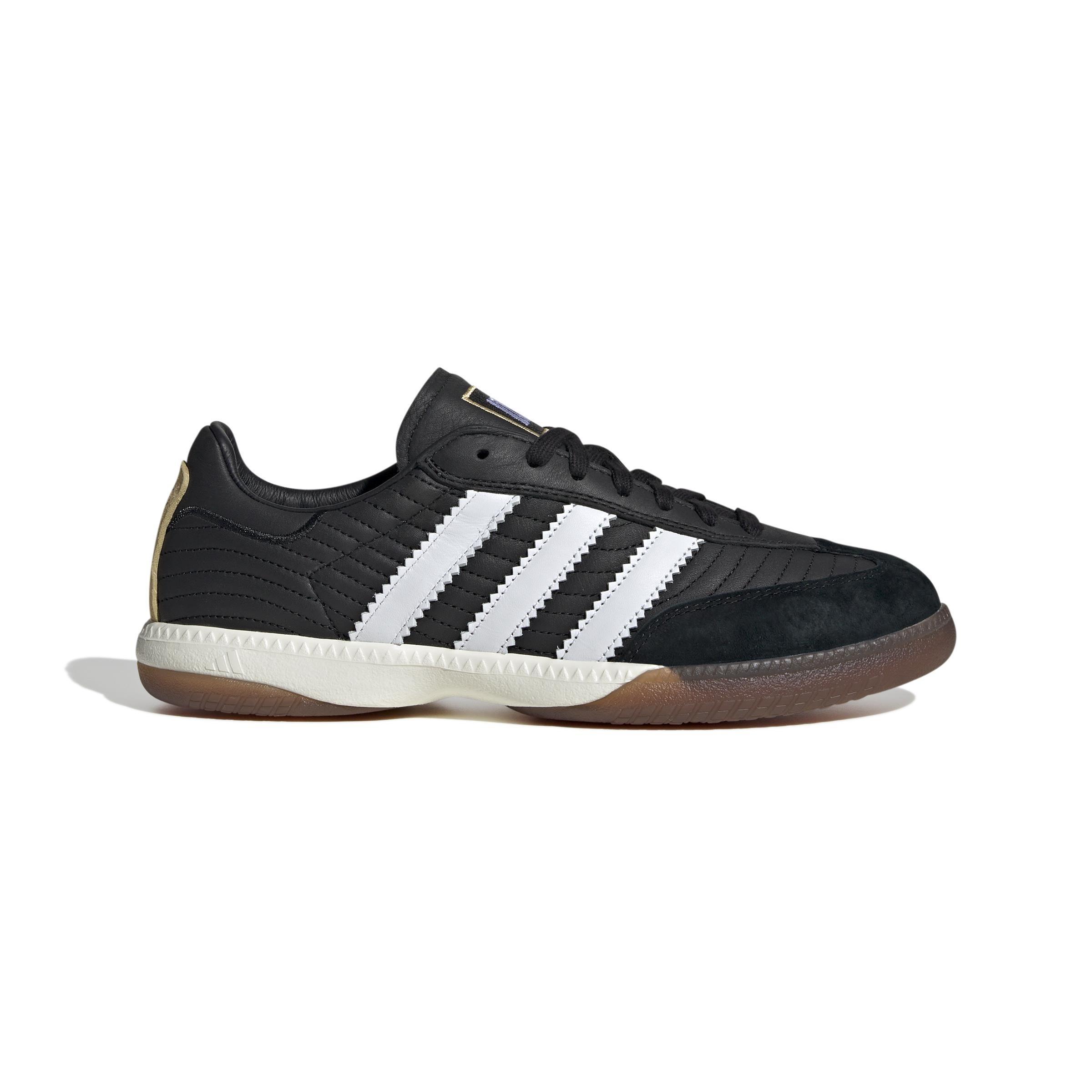 Unisex adidas x NTS Radio Samba MN Shoes, Black, A901_ONE, medium