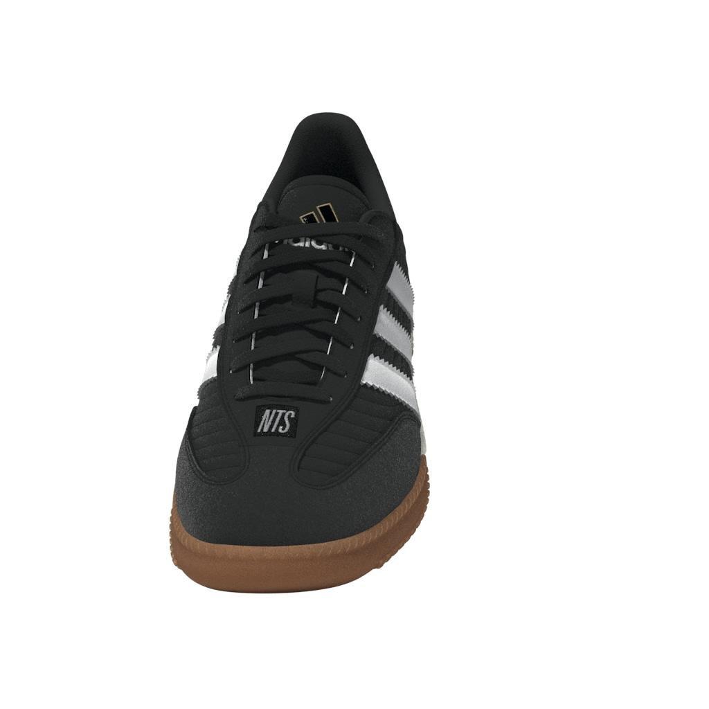Unisex adidas x NTS Radio Samba MN Shoes, Black, , large image number 7