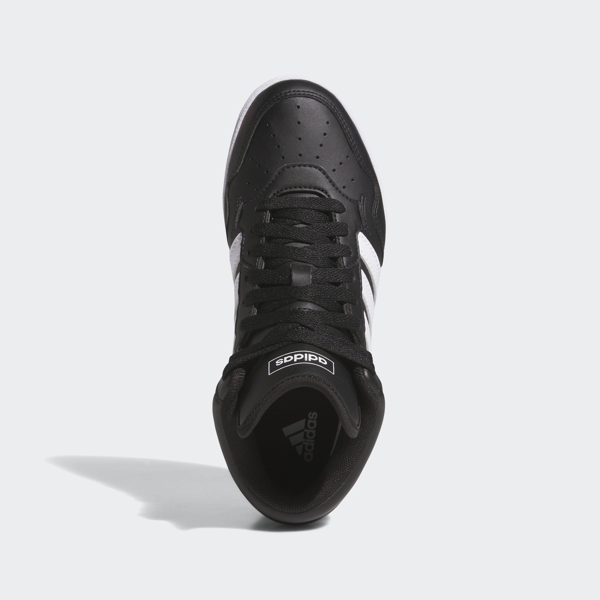 Kids Unisex Hoops 4.0 Mid Shoes, Black