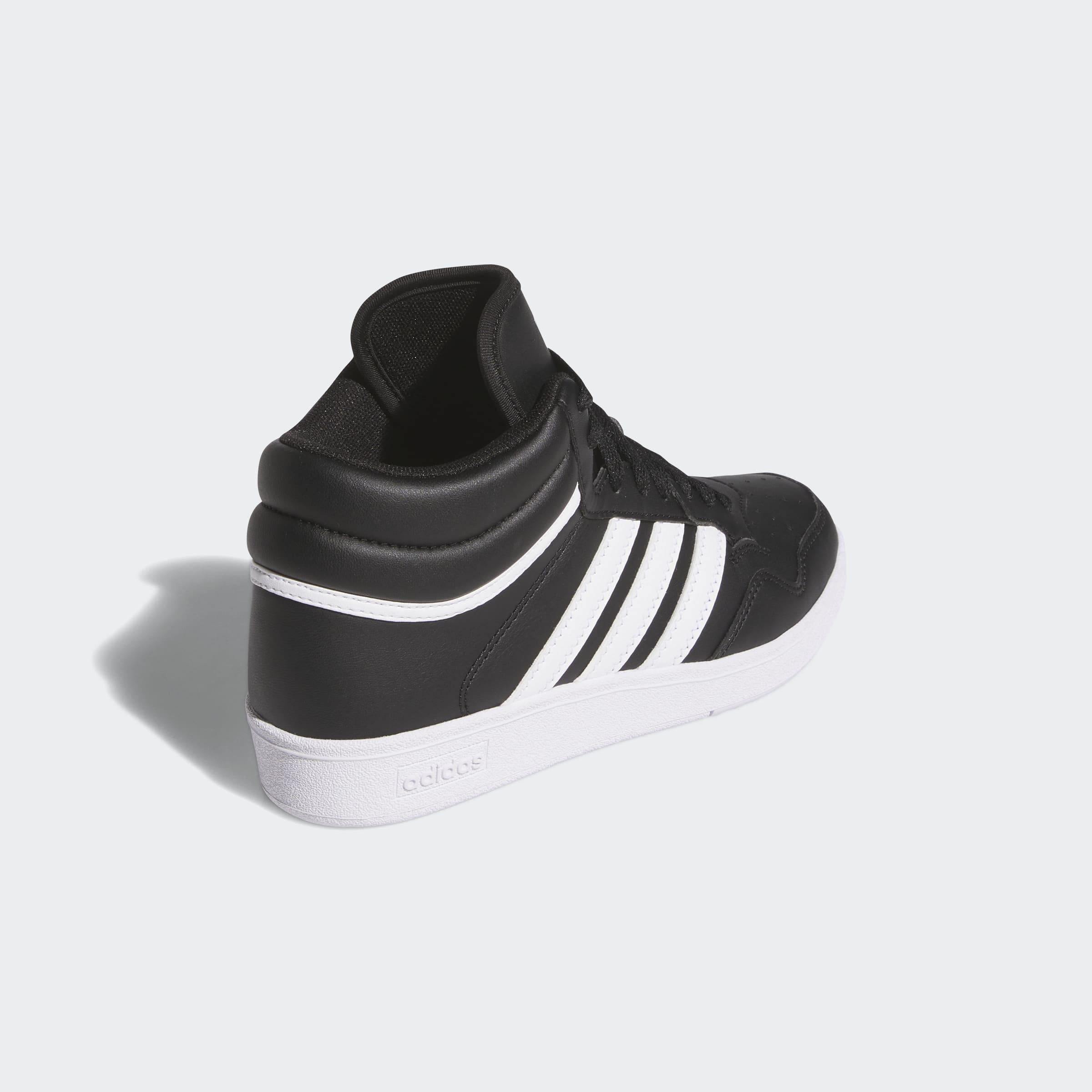 Kids Unisex Hoops 4.0 Mid Shoes, Black, A901_ONE, large image number 3