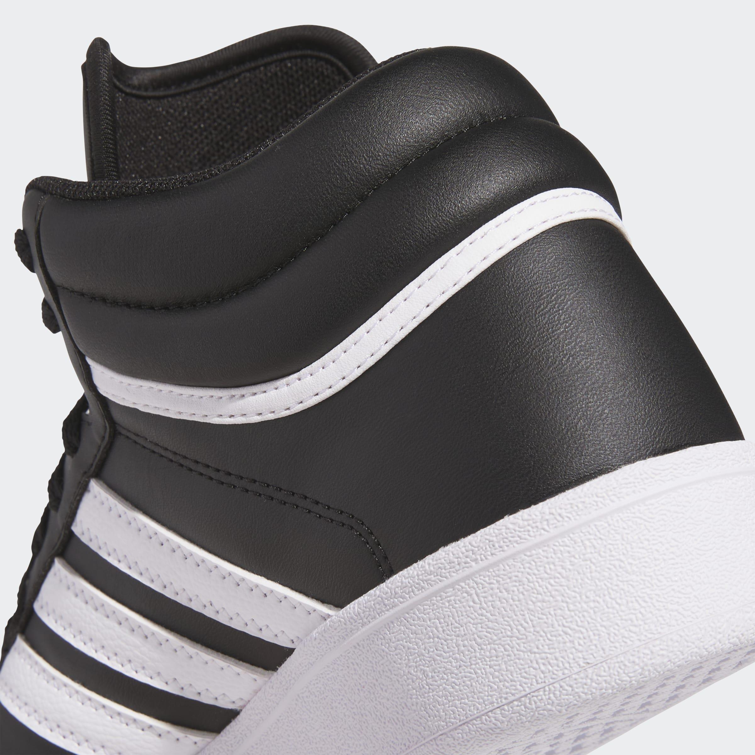 Kids Unisex Hoops 4.0 Mid Shoes, Black, A901_ONE, large image number 4