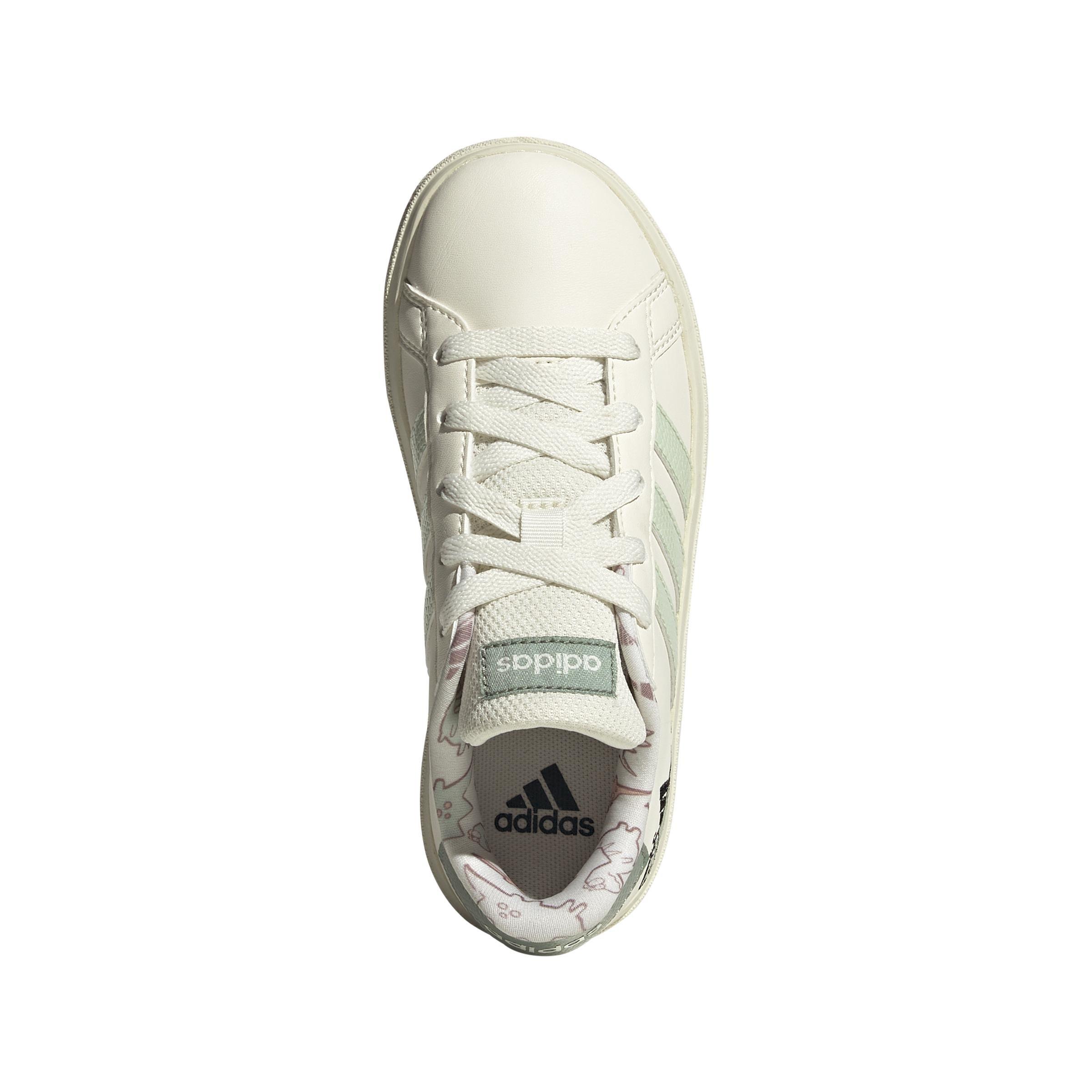 Kids Unisex Dino Grand Court 2.0 Shoes, White, A901_ONE, large image number 2