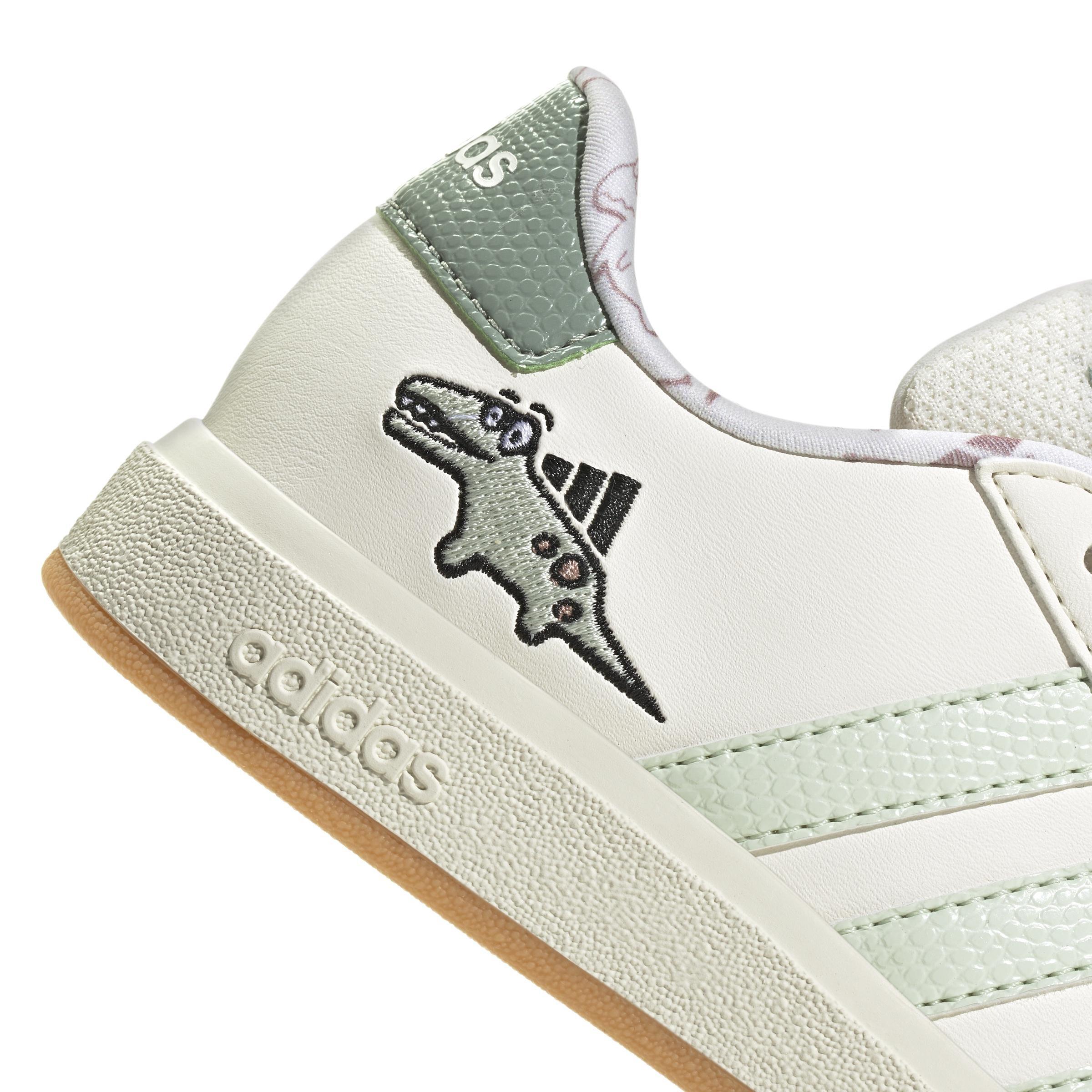 Kids Unisex Dino Grand Court 2.0 Shoes, White, A901_ONE, large image number 8