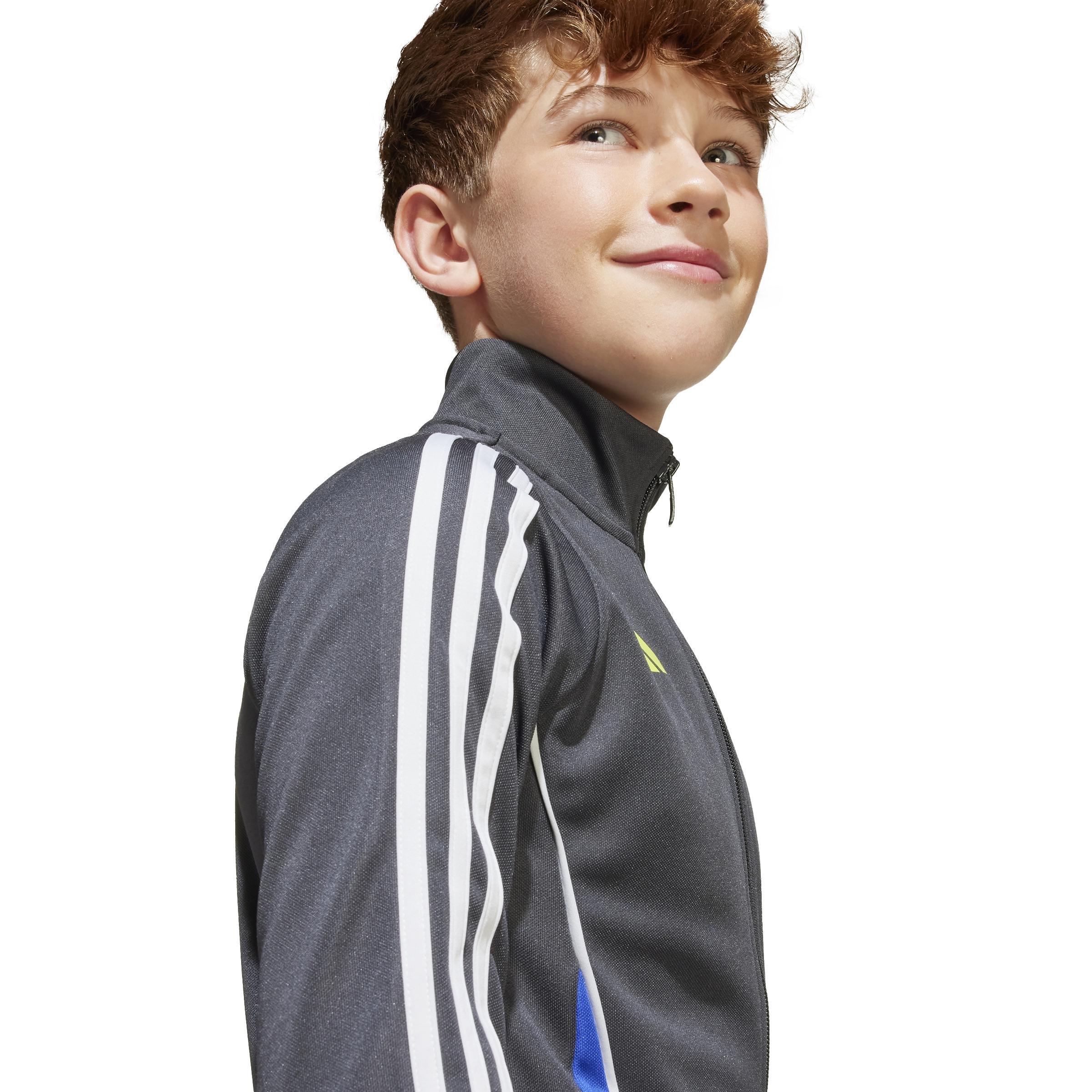 Kids Unisex Messi Jacket, Grey, A901_ONE, large image number 7