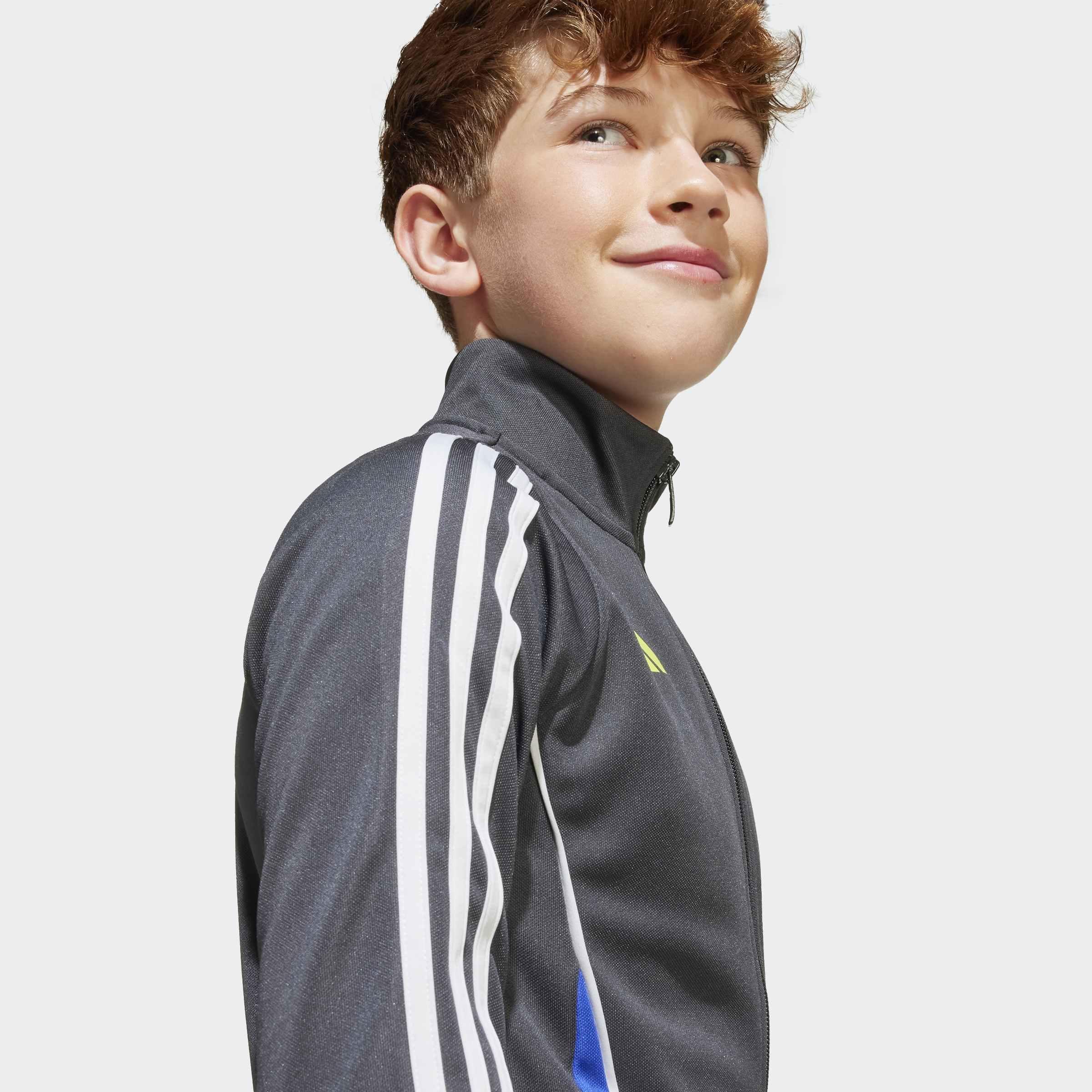 Kids Unisex Messi Jacket, Grey, A901_ONE, large image number 8