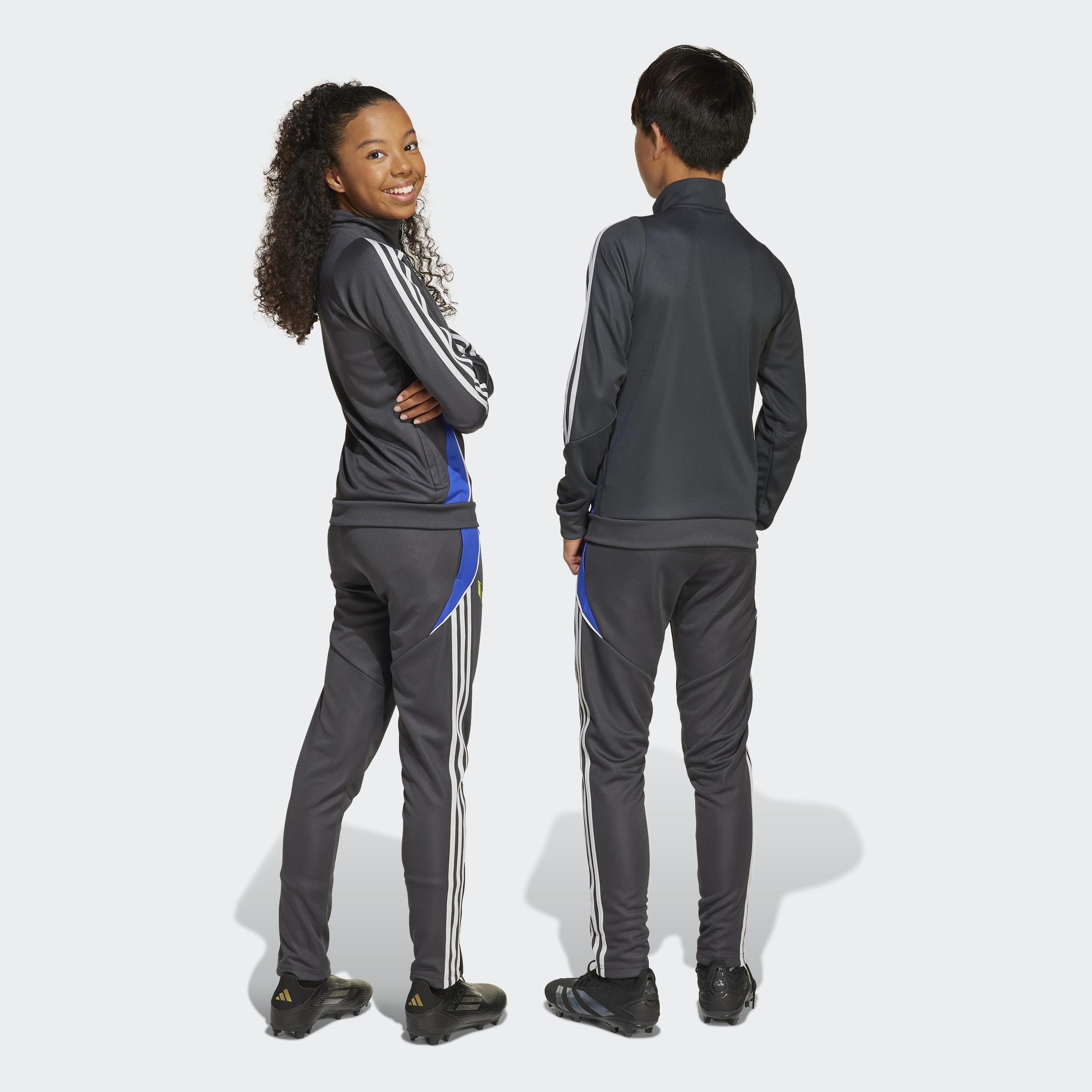 Kids Unisex Messi Training Pants, Grey, A901_ONE, large image number 6