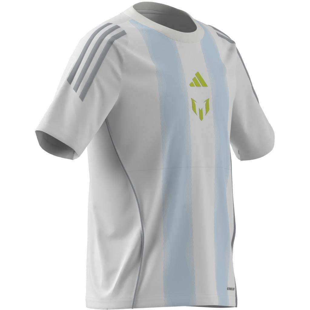 Kids Unisex Messi Training Jersey, White, A901_ONE, large image number 13